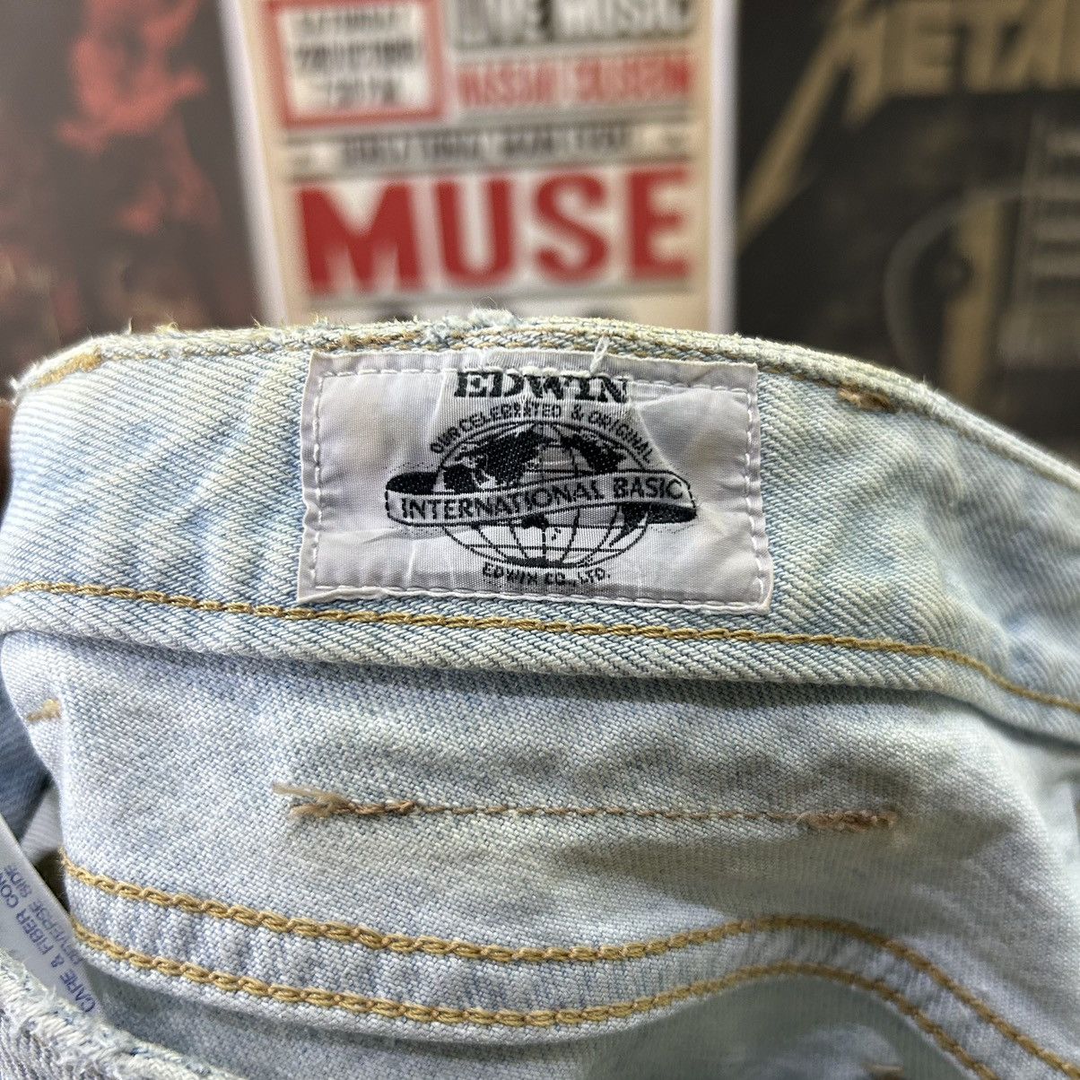 Edwin Vintage Edwin International Classic Blue Wash Denim Size US 29 - 13 Thumbnail