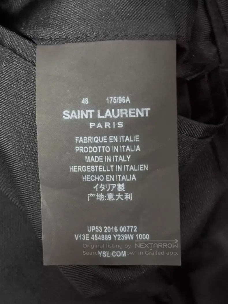 Saint Laurent Paris #REF! Size US M / EU 48-50 / 2 - 4 Thumbnail