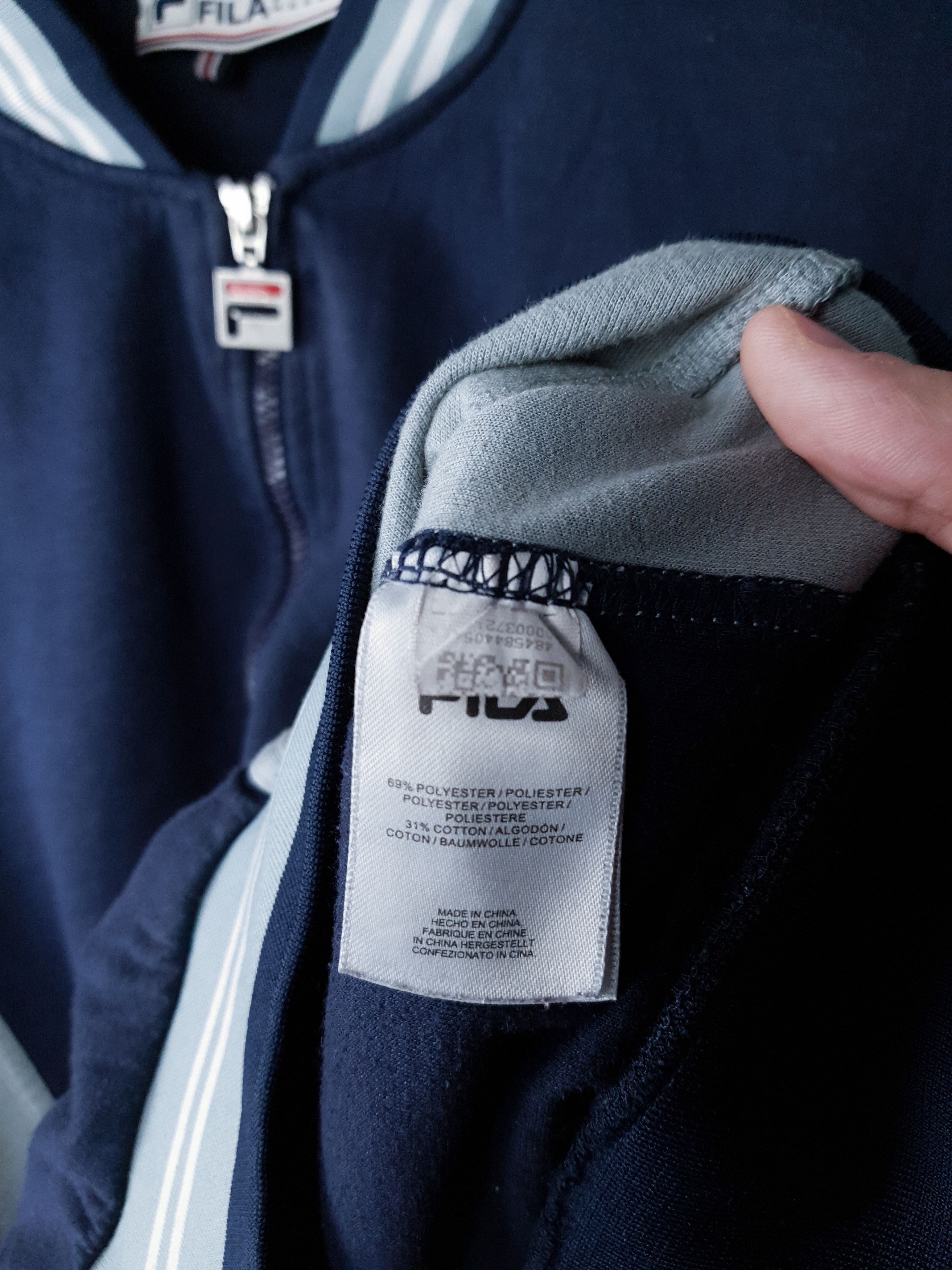 Fila × Japanese Brand × Sports Specialties RARE Vintage Fila Tennis Sportswear Zip Track Top Jacket Size US XL / EU 56 / 4 - 5 Thumbnail