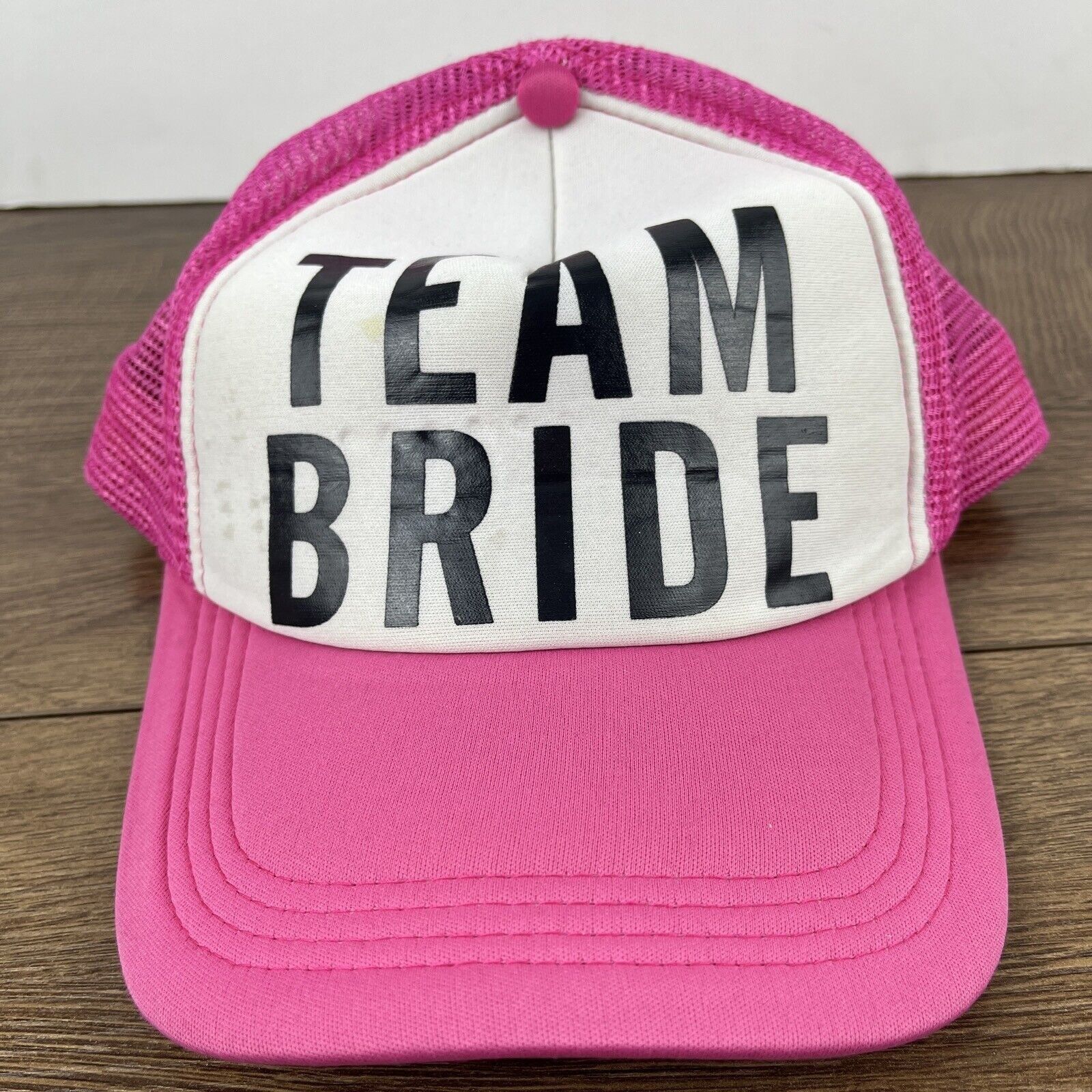 Other Team Bride Hat Bride Snapback Pink Hat Adjustable Adult Size Size ONE SIZE - 6 Thumbnail