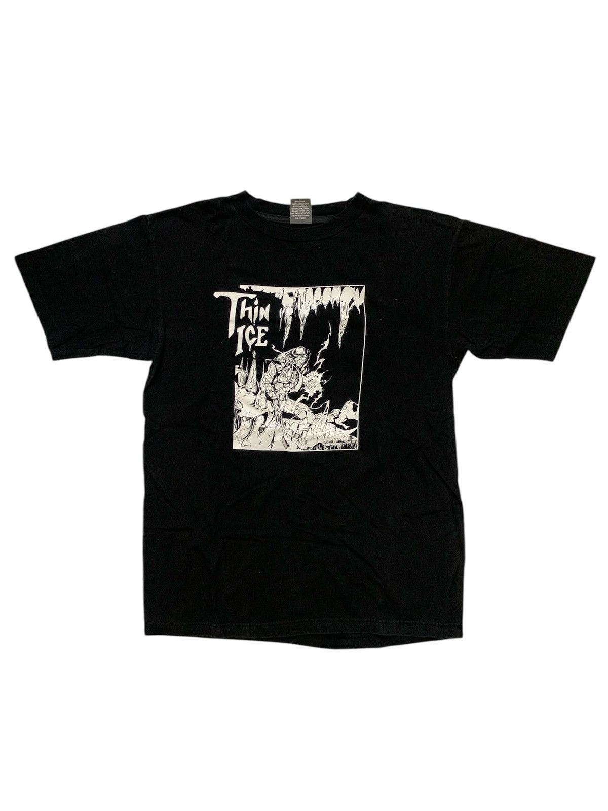 Band Tees Vintage Thin Ice German Hardcore Band Size US L / EU 52-54 / 3 - 1 Thumbnail