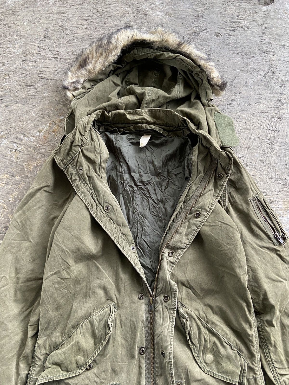 GOA 2000s Militia - Vkei Apocalypse Ninja Goa Style Fur Jacket Size US M / EU 48-50 / 2 - 6 Thumbnail
