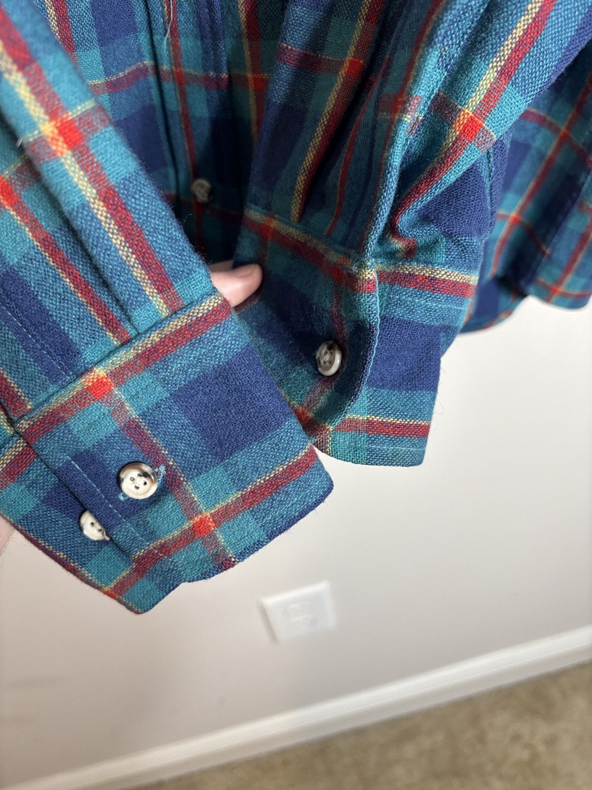 St. Johns Bay Vintage St John’s Bay Wool Plaid Button Up Shirt XL Size US XL / EU 56 / 4 - 3 Thumbnail