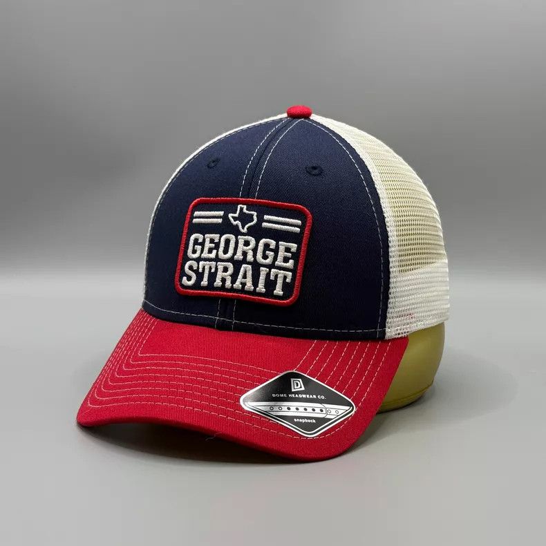 Dime DOME × GEORGE STRAIT baseball cap hard top mesh curved brim Size ONE SIZE - 2 Thumbnail