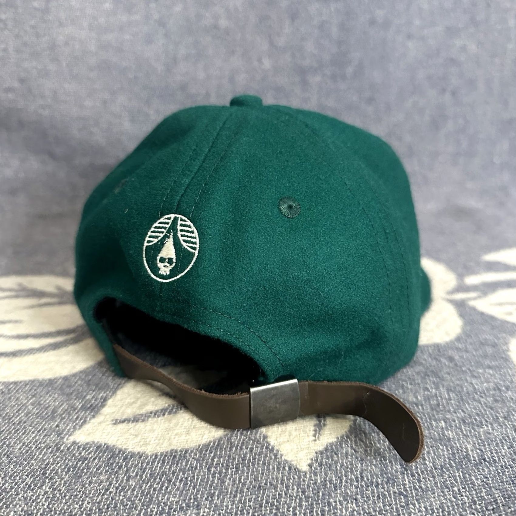 Ebbets Field Flannels Ebbets Field Flannels Beer Rhinegeist Wool Hat Green Adjustable OS Baseball Cap Mens Size ONE SIZE - 4 Thumbnail