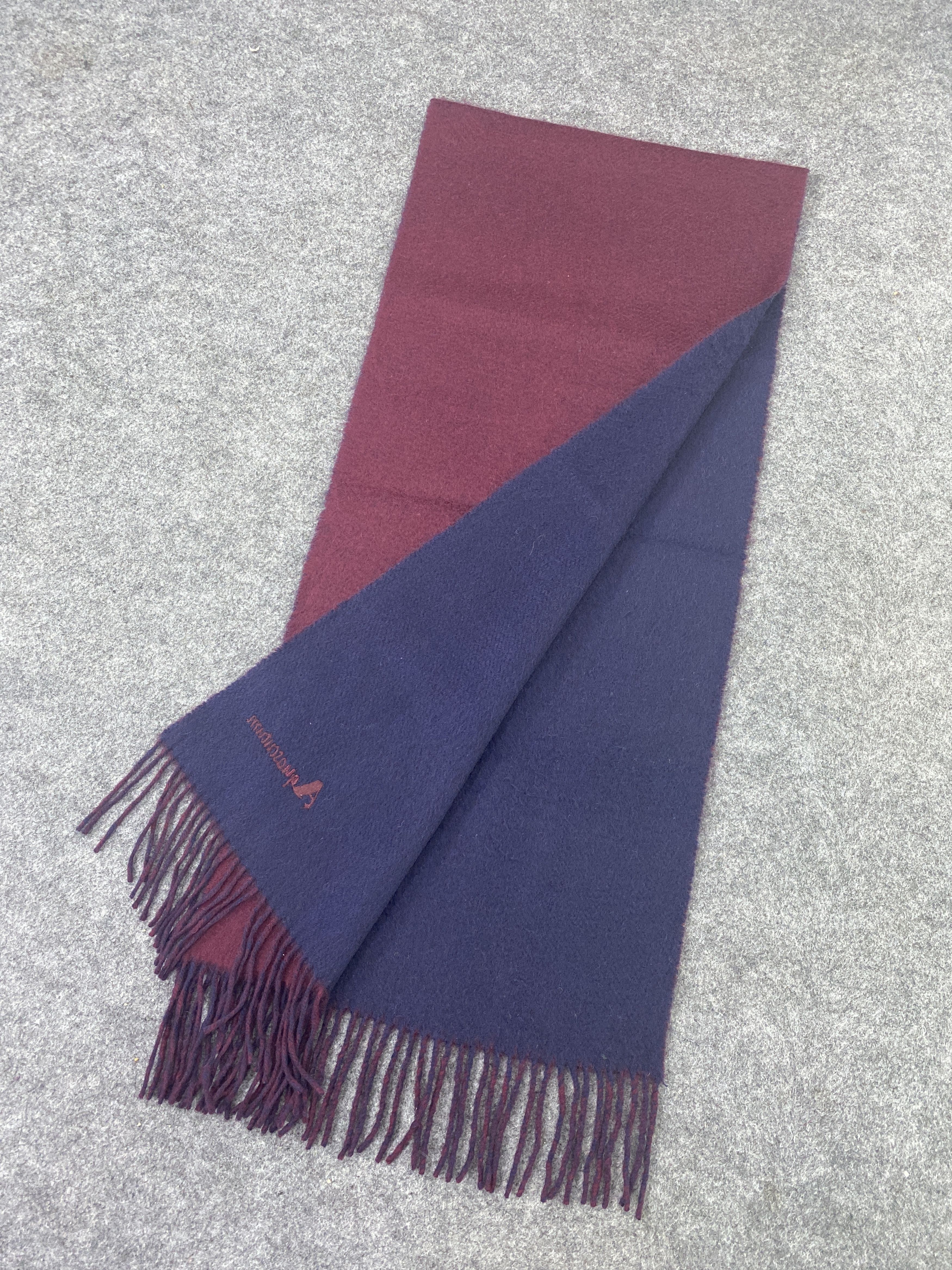 Aquascutum × Vintage Aquascutum Scarf / Muffler / Neckwear -T1059 Size ONE SIZE - 3 Thumbnail