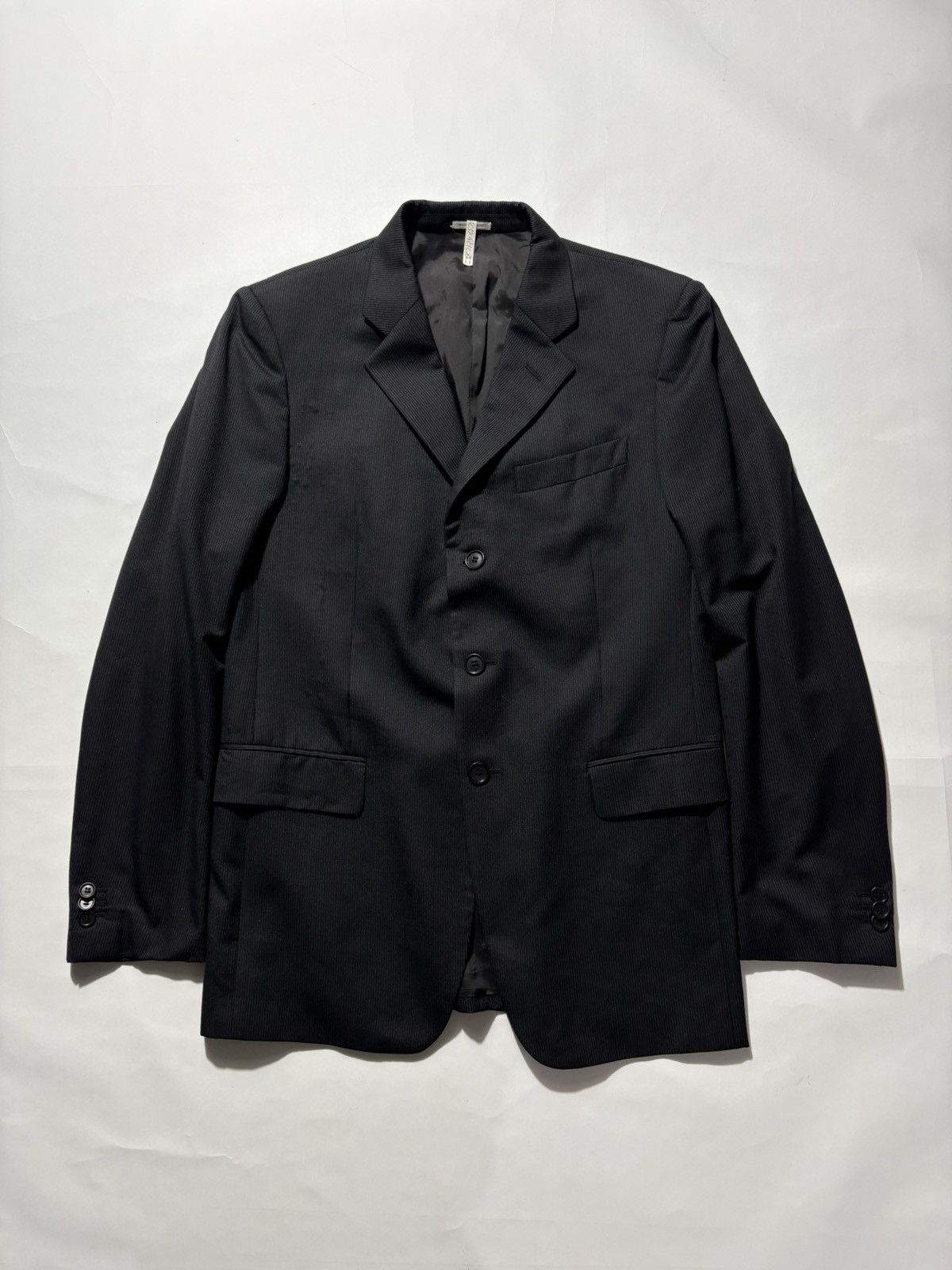 Prada PRADA SINGLE BREASTED PINSTRIPE BLAZER Size 50R - 1 Thumbnail