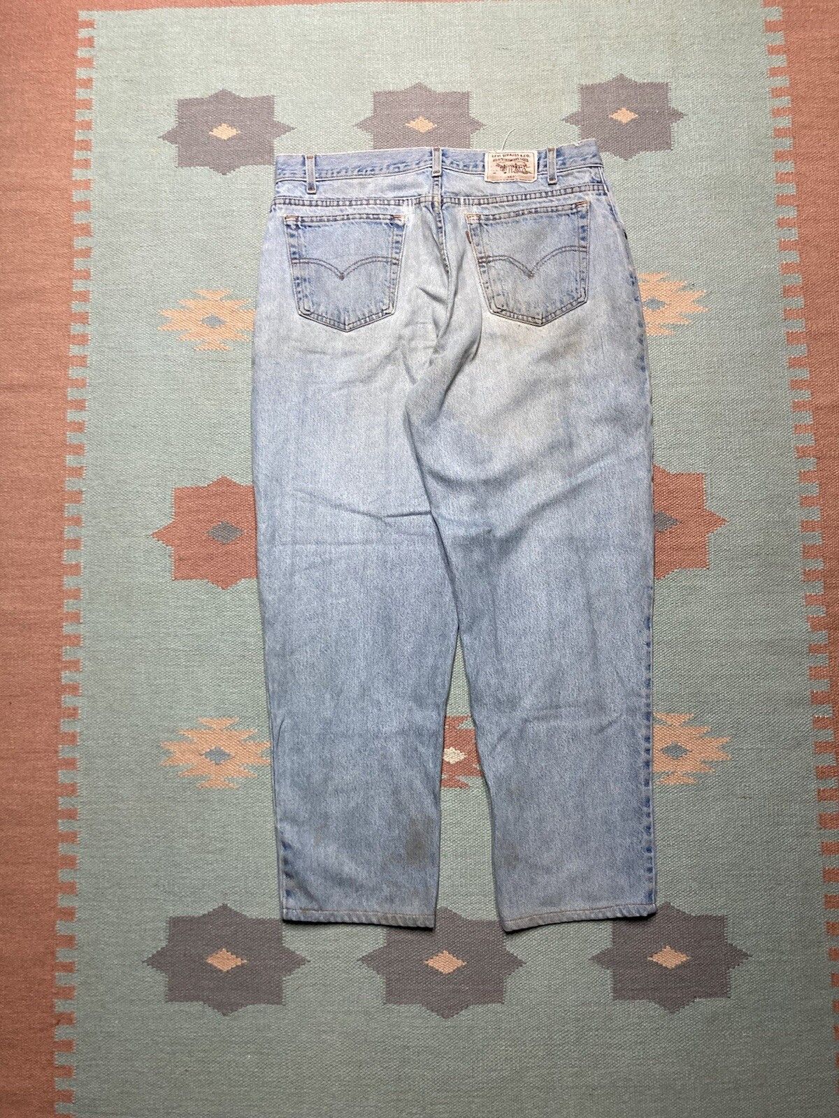 Vintage Levi’s 545 jeans loose baggy Silver Tab 90s y2k skater 36x30 Size US 36 / EU 52 - 1 Thumbnail