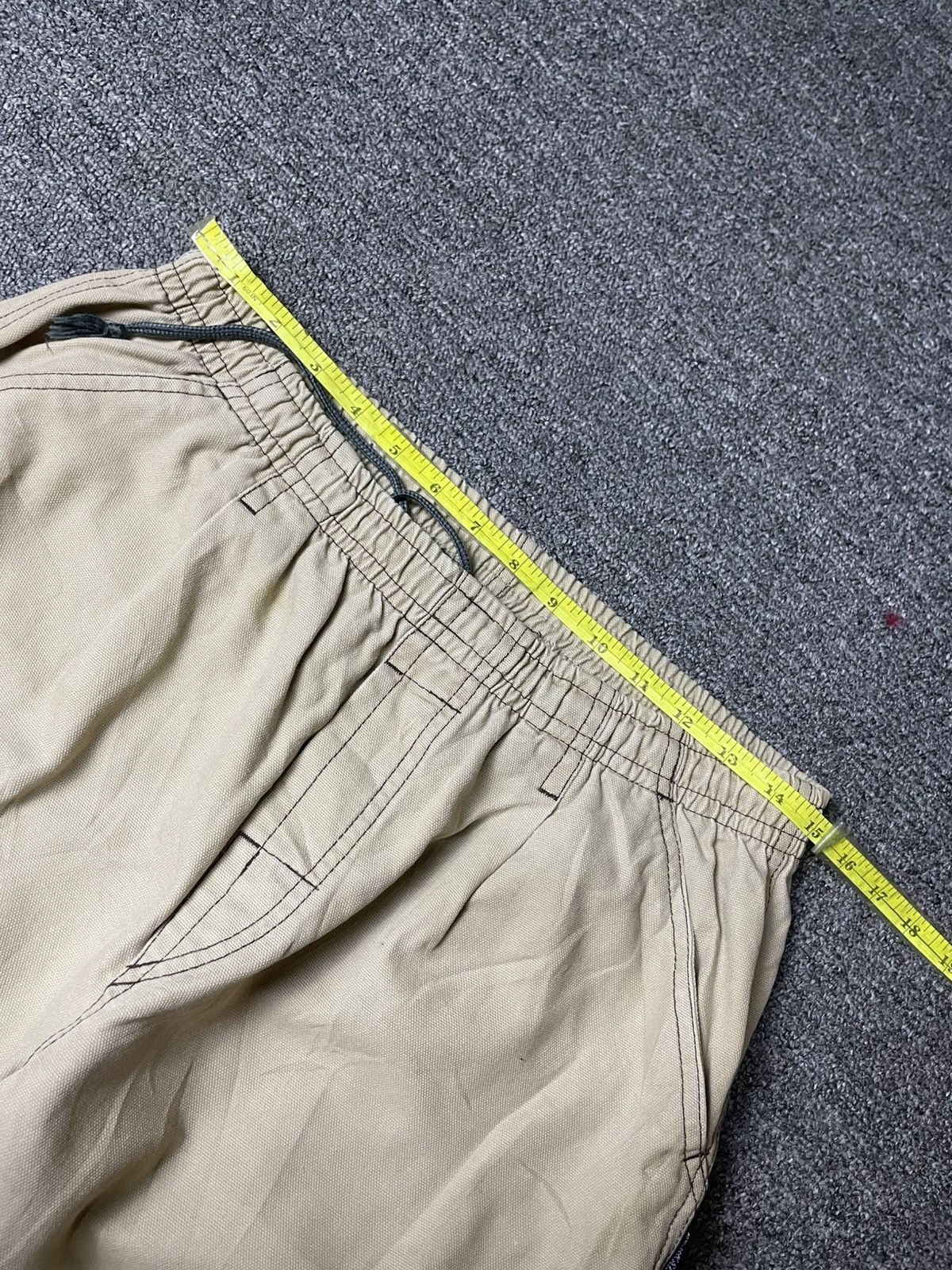 Japanese Brand × Quiksilver × Vintage Quiksilver Brand Elastic Waist Linen Pants (111) Size US 30 / EU 46 - 5 Thumbnail