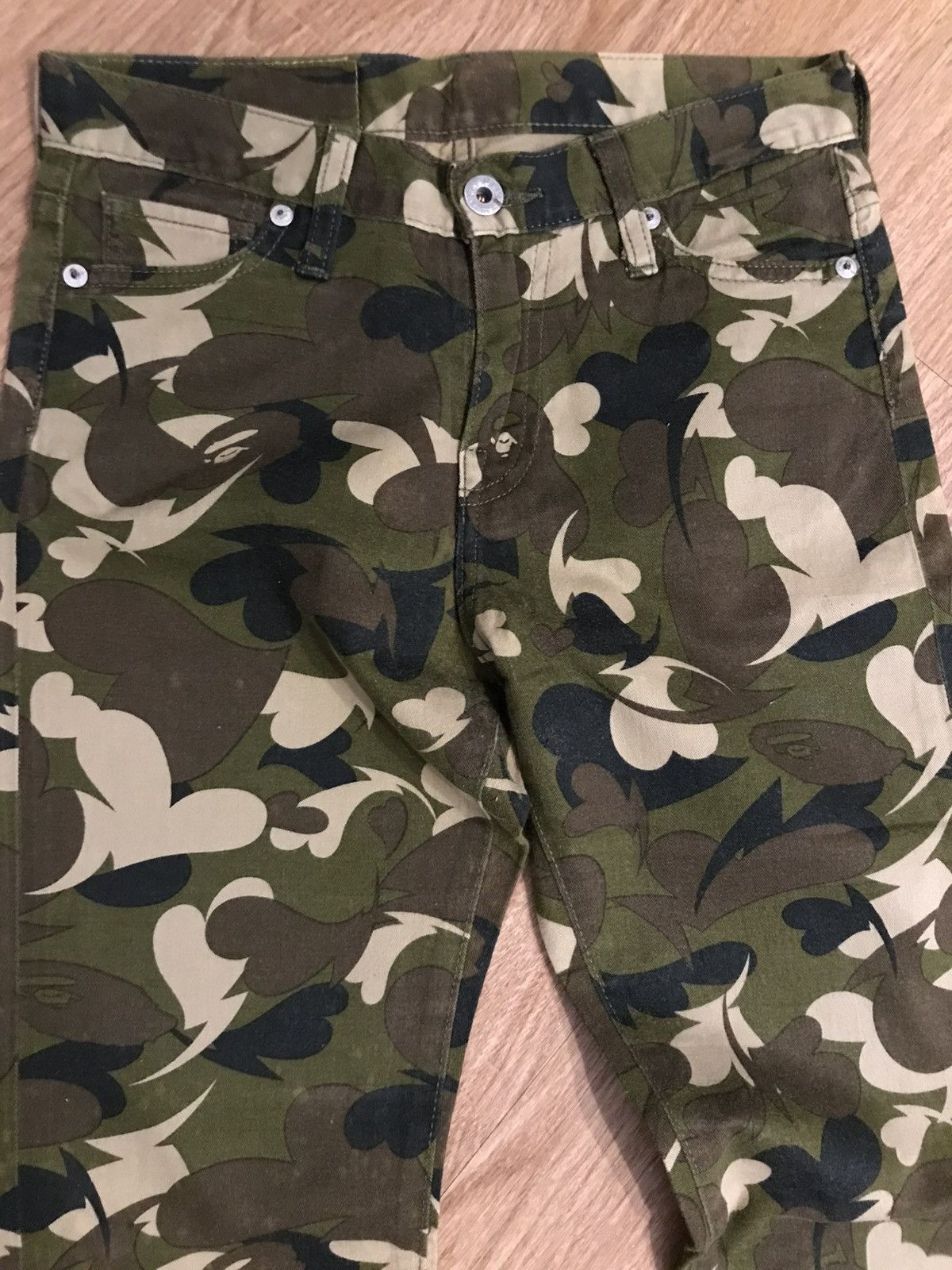 Bape bape camo pants Size 26" / US 2 / IT 38 - 1 Thumbnail