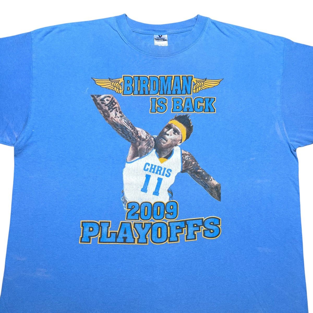 NBA Vintage 2009 NBA Denver Nuggets Playoffs Birdman Is Back Tee Size US XXL / EU 58 / 5 - 4 Thumbnail