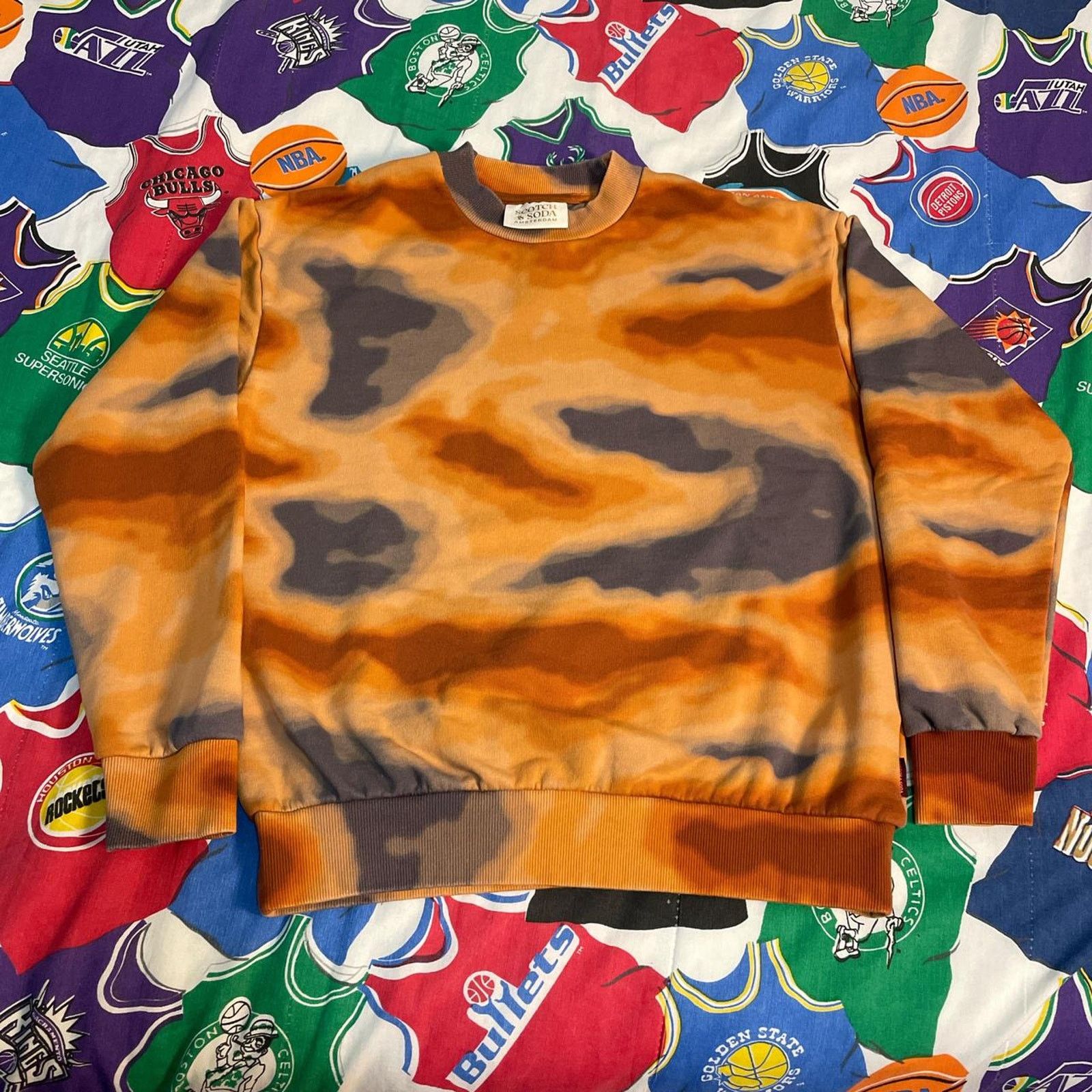 Scotch & Soda Scotch & Soda Amsterdam Tie Dye Crewneck / Sweater Size L / US 10 / IT 46 - 1 Thumbnail