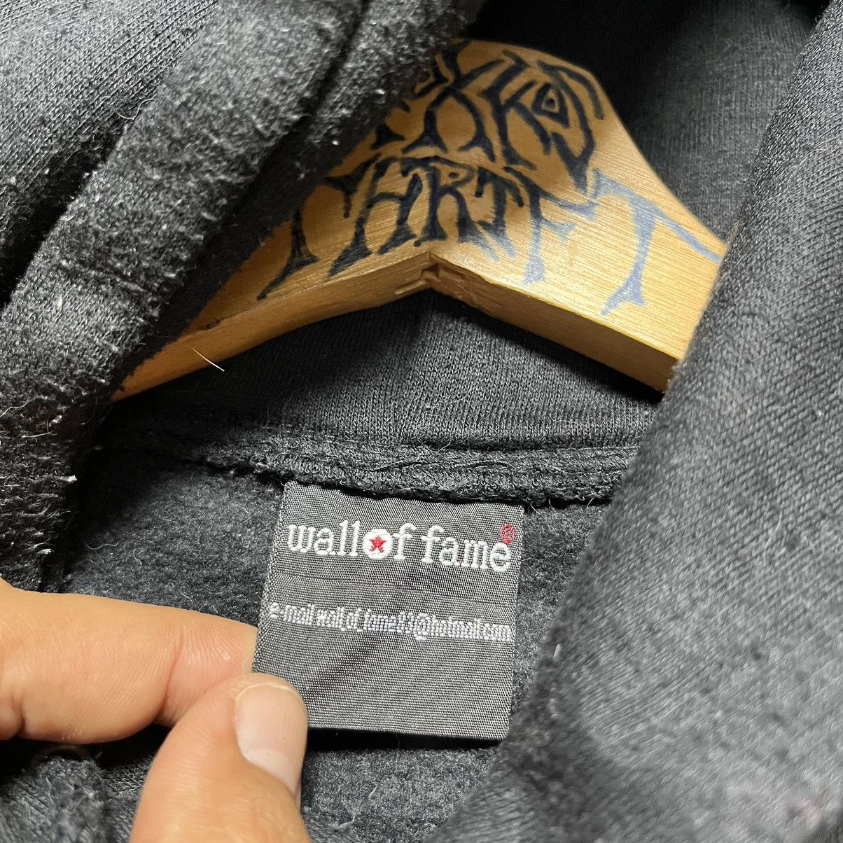 Band Tees × Vintage Linkin Park Y2K Underground Wall Of Fame Big Logo Hoodie Size US M / EU 48-50 / 2 - 7 Thumbnail
