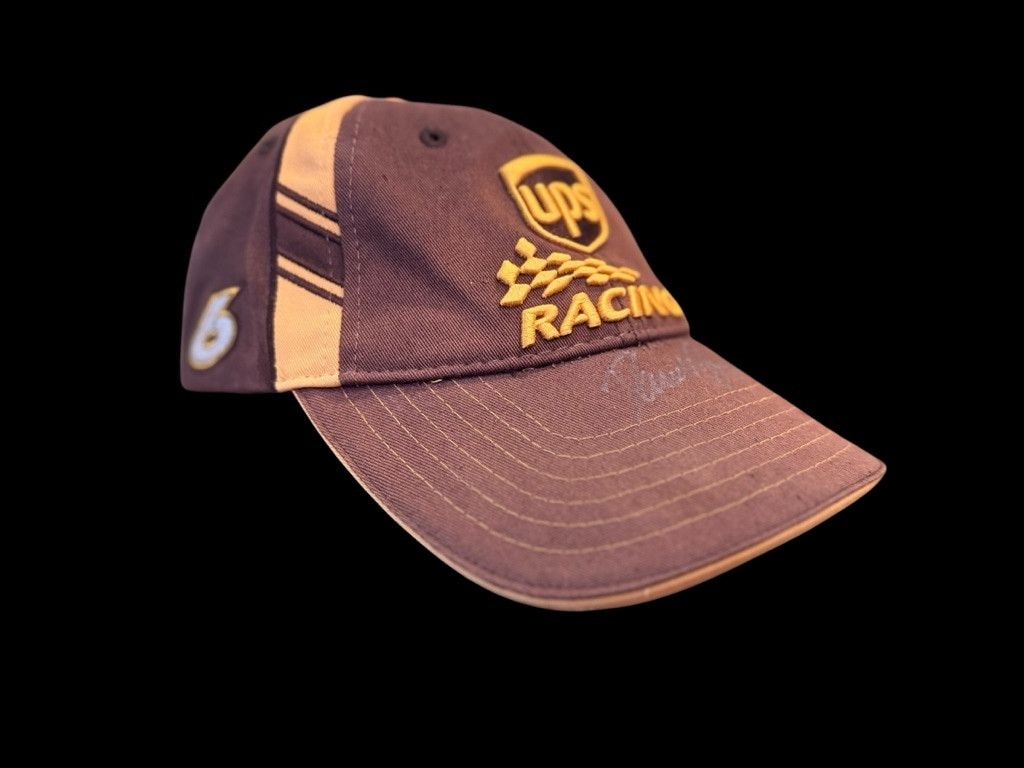 NASCAR David Ragan Autographed UPS Racing Hat Size ONE SIZE - 1 Thumbnail