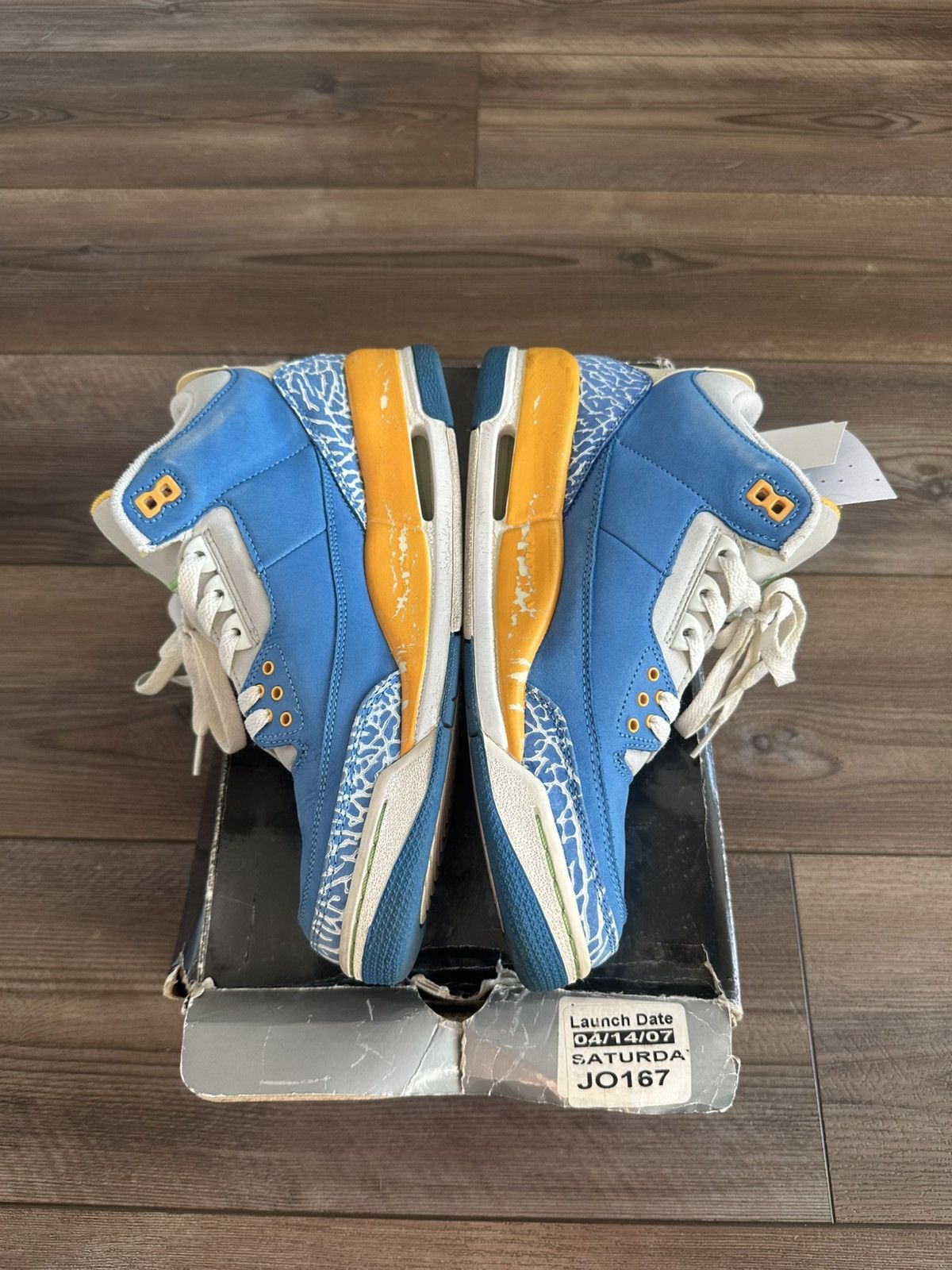Jordan Brand Jordan 2007 OG Retro 3 Do The Right Thing Rare Air LS Size 9 Size US 9 / EU 42 - 4 Thumbnail