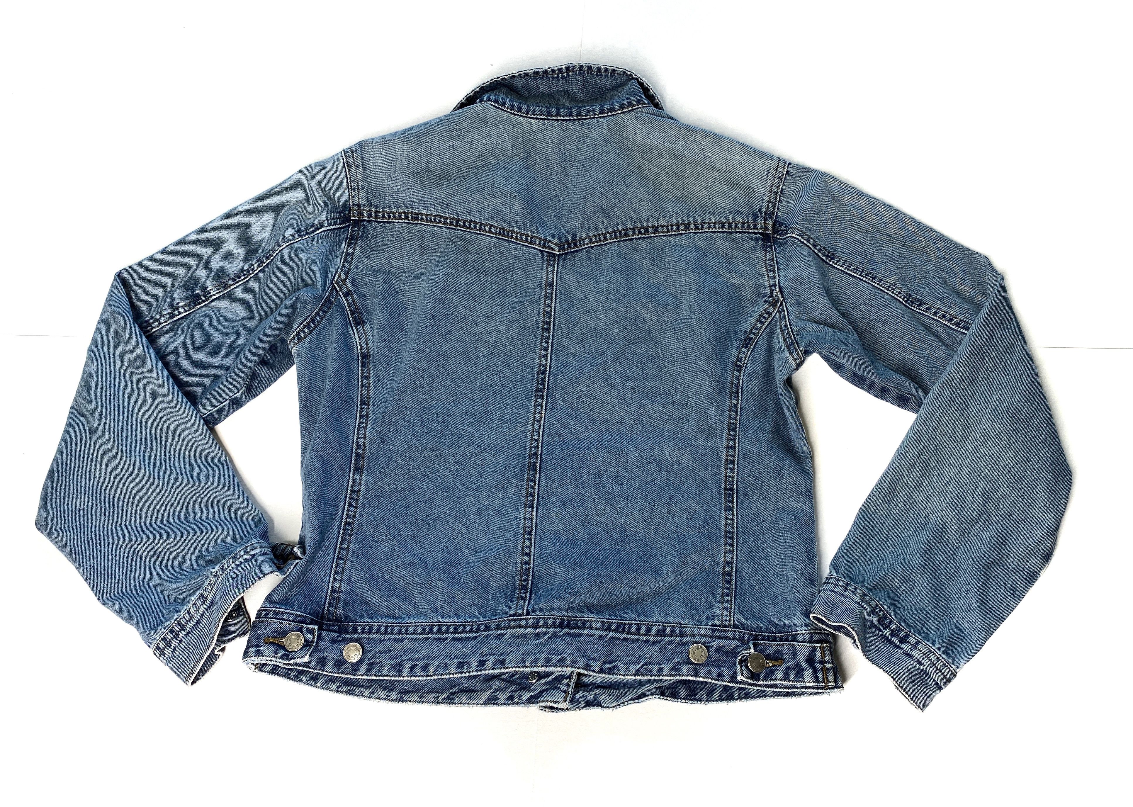 Other Casual denim jean blue jacket blaizer size M 100% cotton Size M / US 6-8 / IT 42-44 - 2 Thumbnail