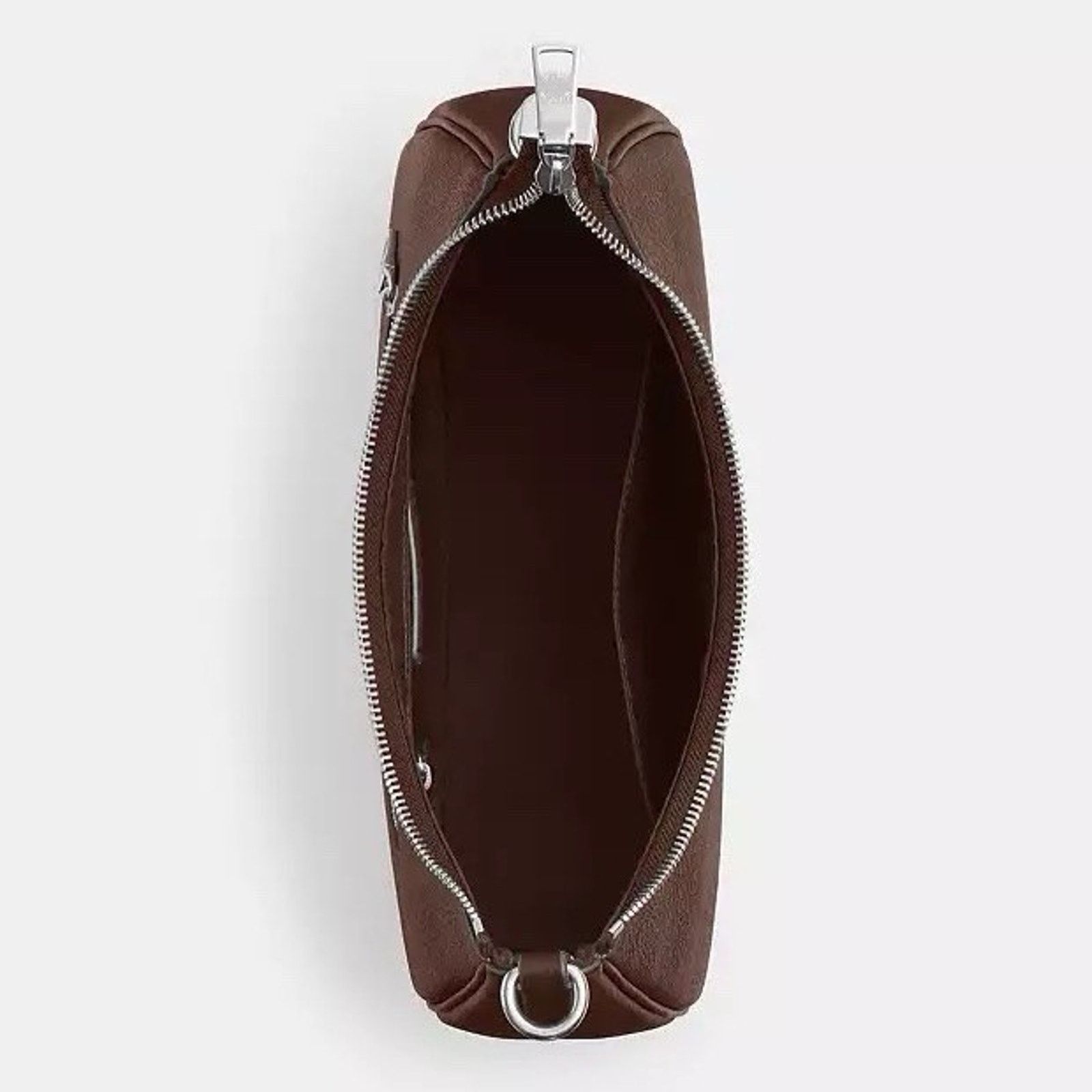Coach NWT Coach Teri Hobo Bag Leather CV935 Silver/Maple Size ONE SIZE - 10 Thumbnail