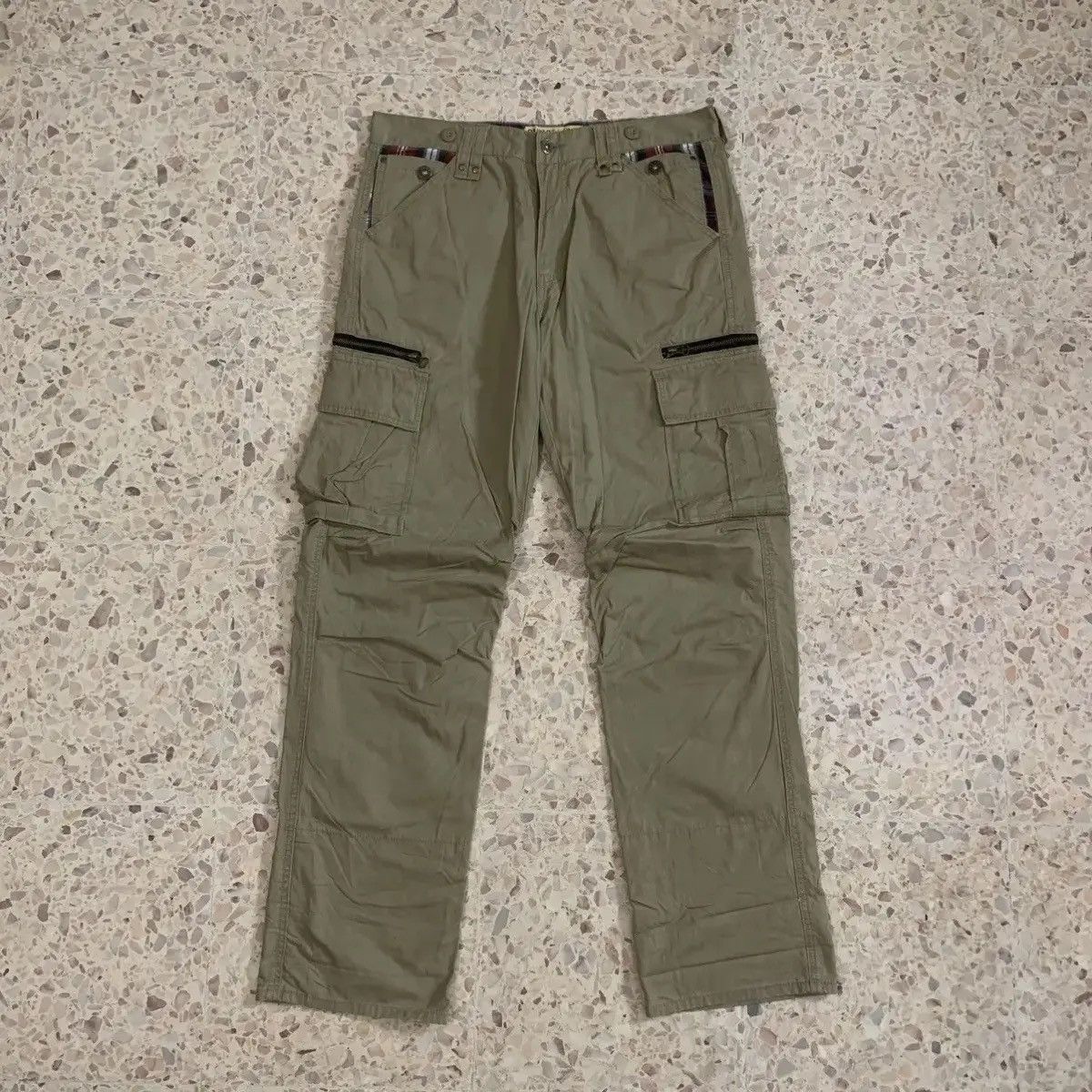 Tornado Mart W32 L32🔥 Y2K Garage Label Utility Suspenders Trousers Cargo Size US 32 / EU 48 - 1 Thumbnail