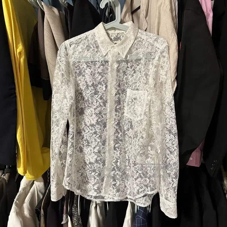 Comme des Garcons Comme Des Garcons Lace Shirt Size M / US 6-8 / IT 42-44 - 1 Thumbnail