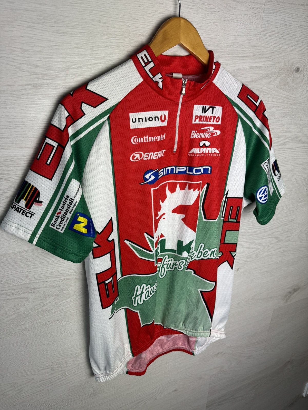 Vintage Vintage Elk Cycling Jersey Size US XL / EU 56 / 4 - 8 Thumbnail