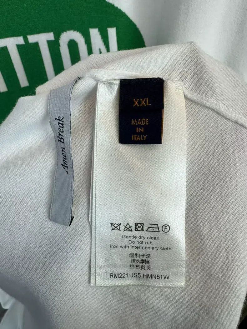 Louis Vuitton Louis Vuitton White and green knitted short sleeve Size US XXL / EU 58 / 5 - 4 Thumbnail
