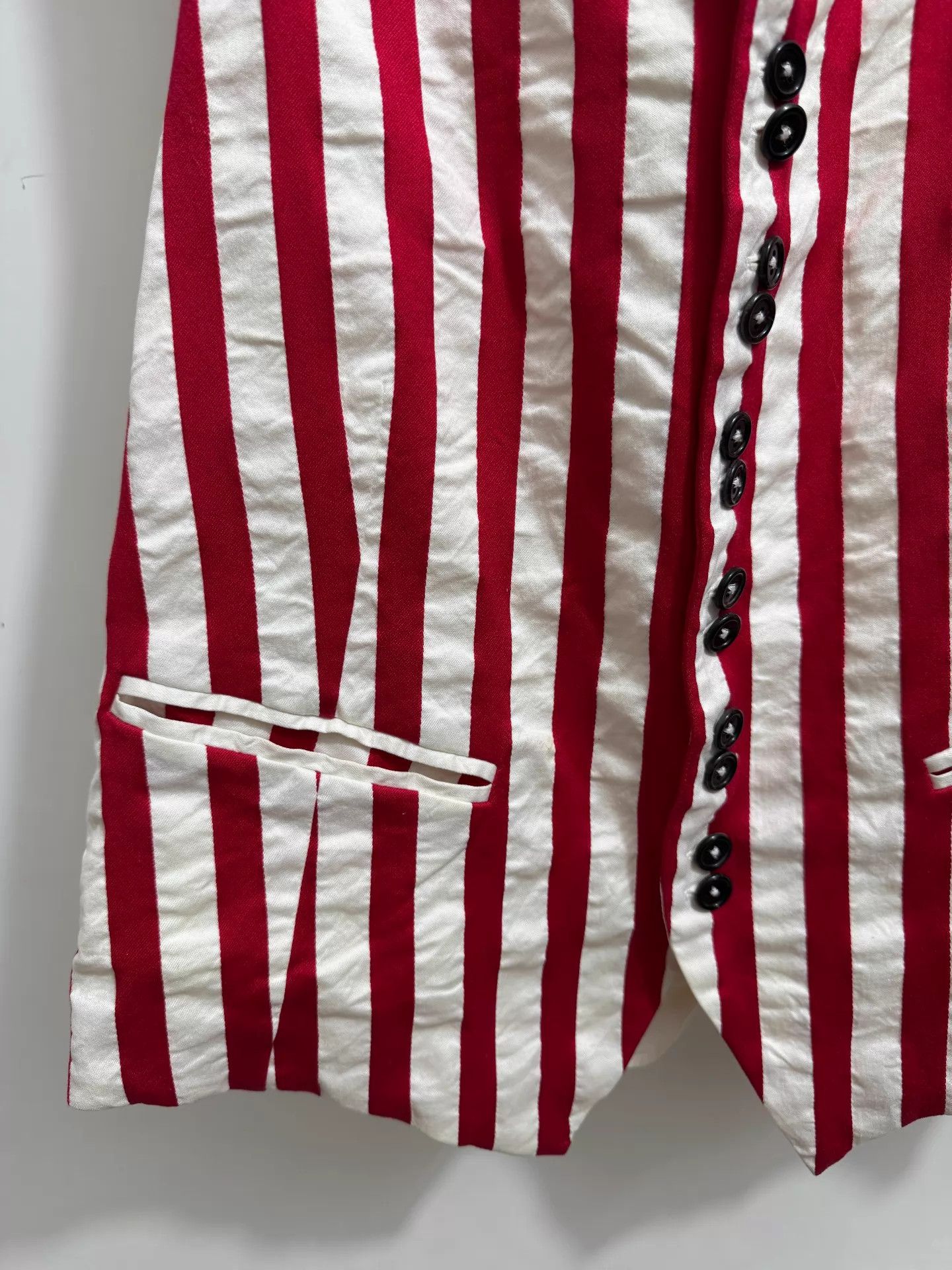 Ann Demeulemeester Ann Demeulemeester OG Classic Red White Jacket 33/98 Size US S / EU 44-46 / 1 - 4 Thumbnail
