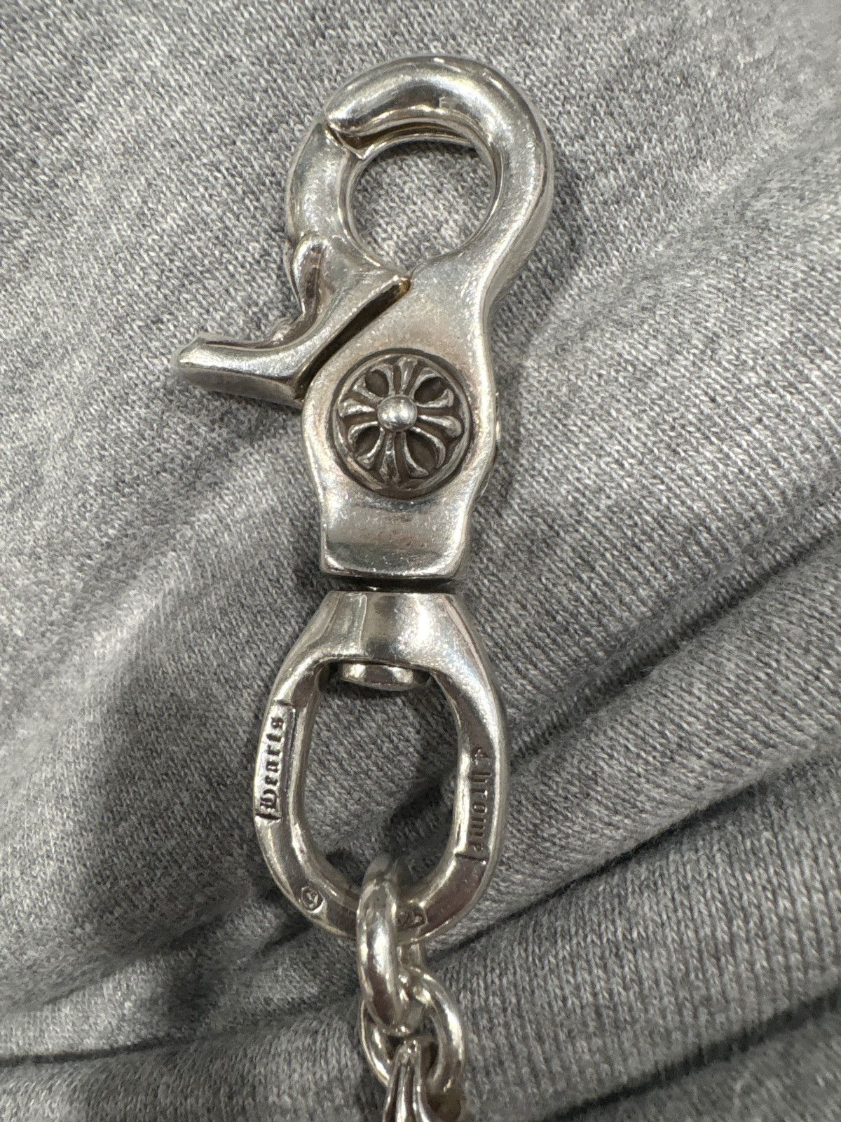 Chrome Hearts chrome hearts ch plus walletchain long double clip Size ONE SIZE - 10 Thumbnail