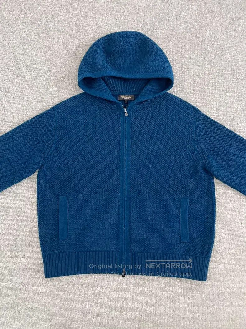 Loro Piana Loro Piana Hooded Zip-up Cashmere Sweater Size S / US 4 / IT 40 - 1 Thumbnail