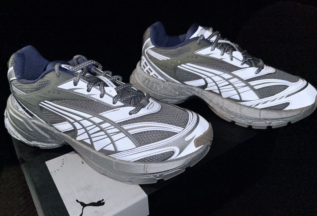 Puma Puma Select Velophasis “Bionic” silver/blue shoes NEW w/ Box Size US 8.5 / EU 41-42 - 7 Thumbnail