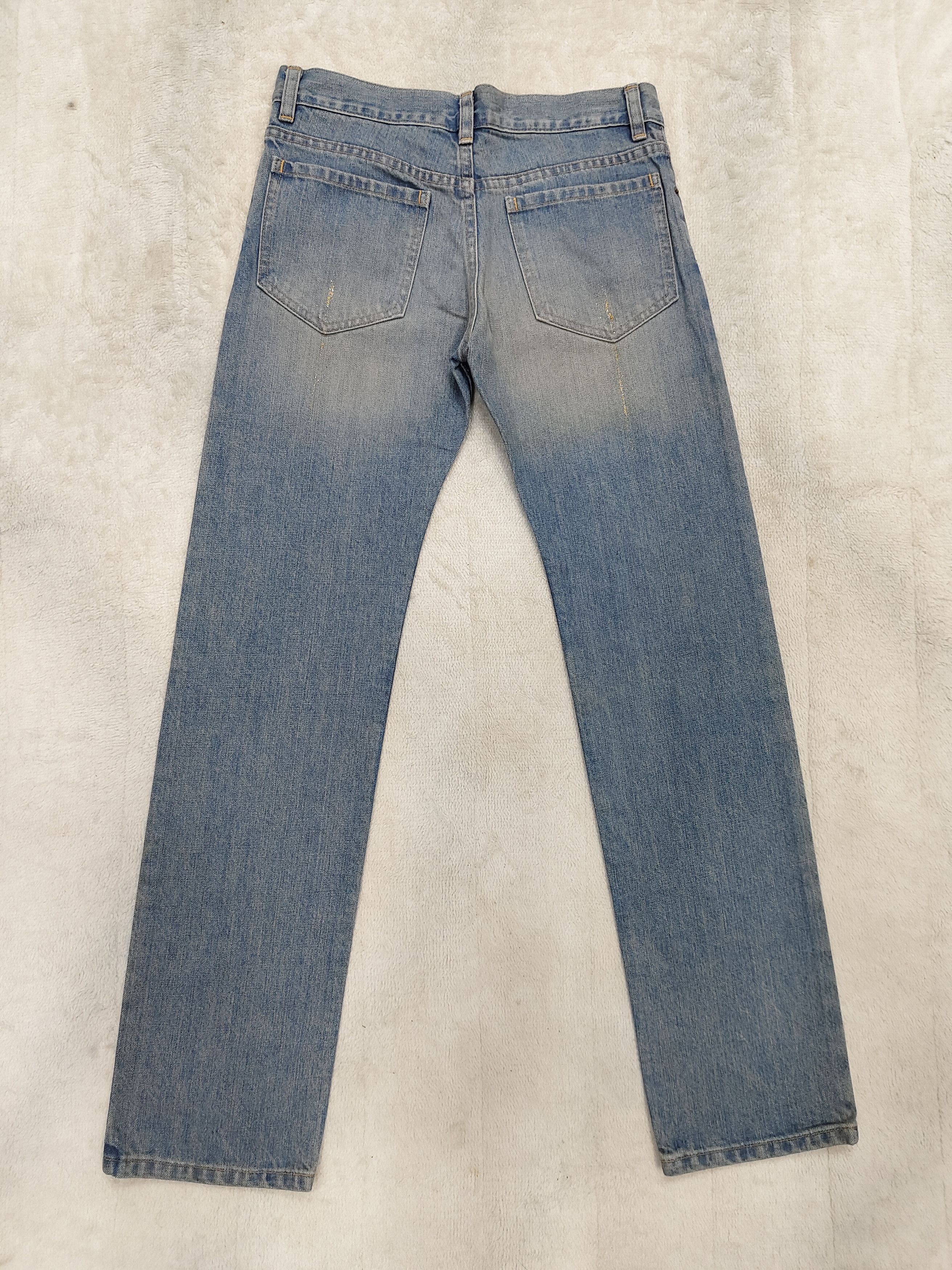 Tsumori Chisato 🇯🇵 Tsumori Chisato 🇯🇵 Gold Metalic Painted Jeans Size 30" / US 8 / IT 44 - 3 Thumbnail