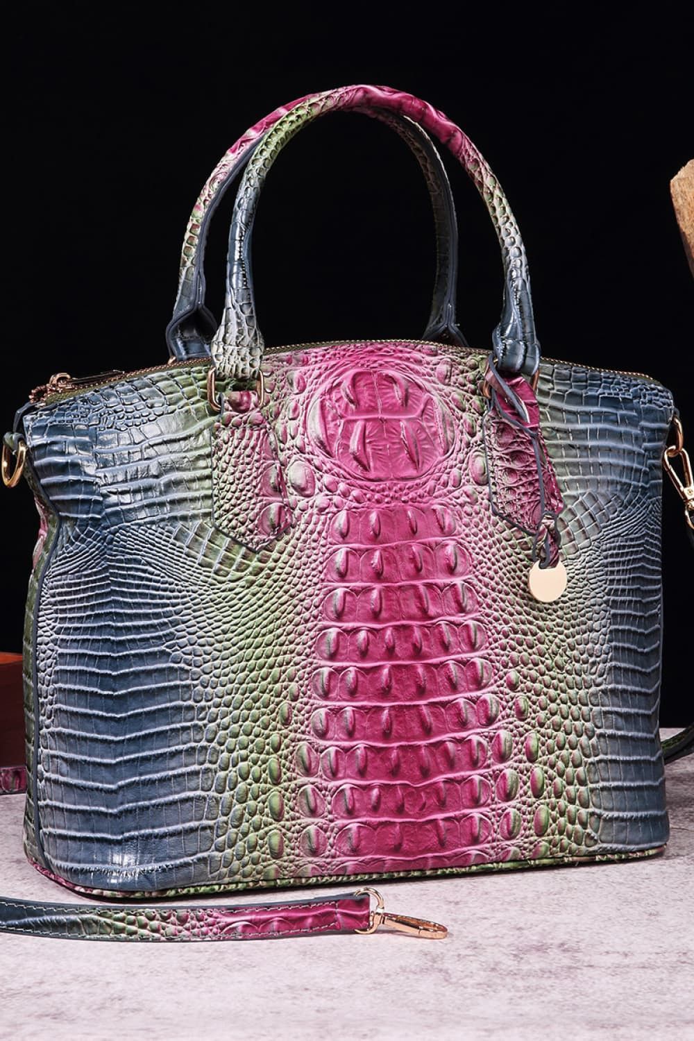 Other Gradient PU Leather Handbag Size ONE SIZE - 4 Thumbnail