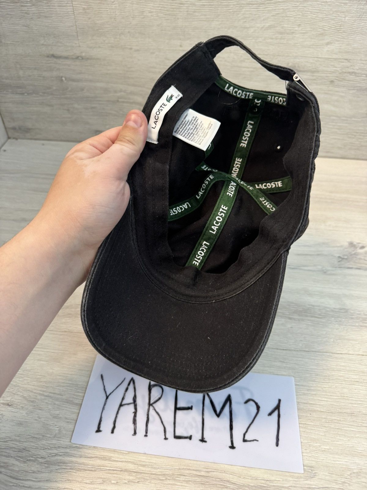 Lacoste Lacoste cap hat Size ONE SIZE - 5 Thumbnail