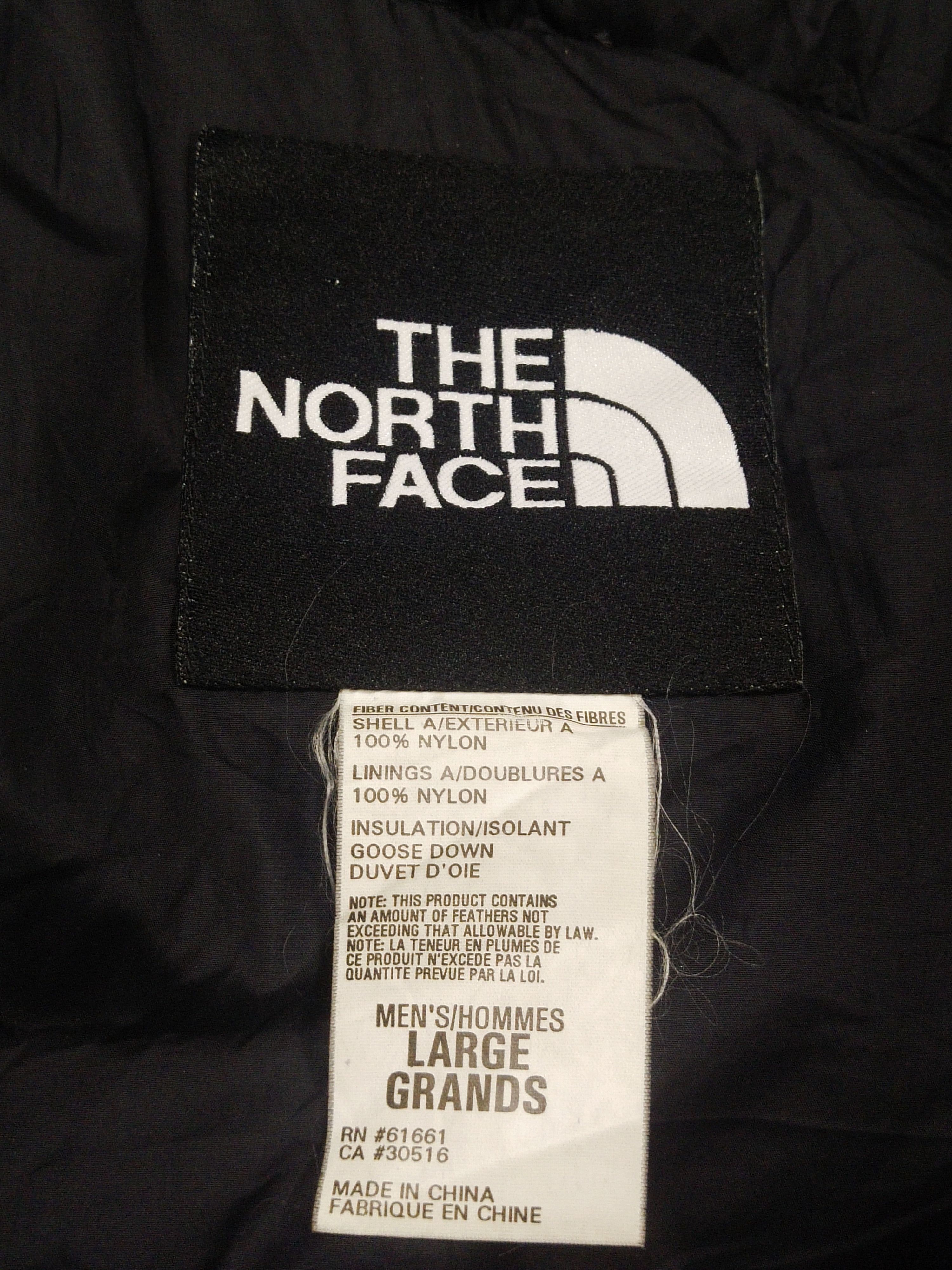 The North Face 🔥 Rare Vintage TNF Nuptse Jacket Size US L / EU 52-54 / 3 - 15 Thumbnail