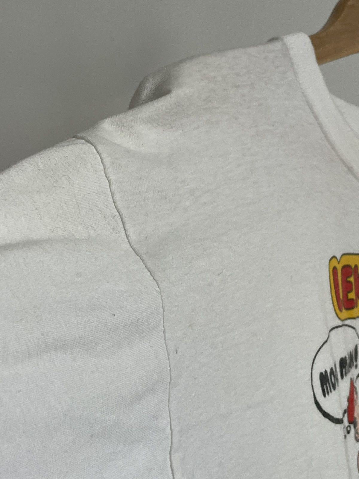 Vintage Vintage 80’s Crazy Lekker op de trekker Y2K T-Shirt Humor Size US L / EU 52-54 / 3 - 9 Thumbnail