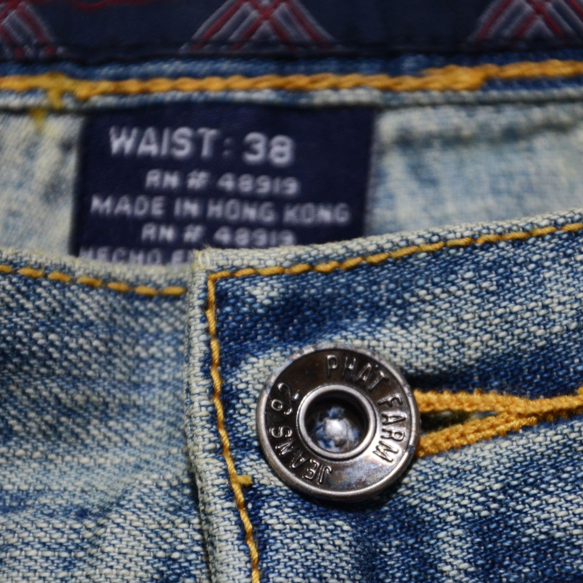 Phat Farm Phat Farm Jorts w38 Denim Shorts 90s Hiphop Streetwear Size US 38 / EU 54 - 5 Thumbnail