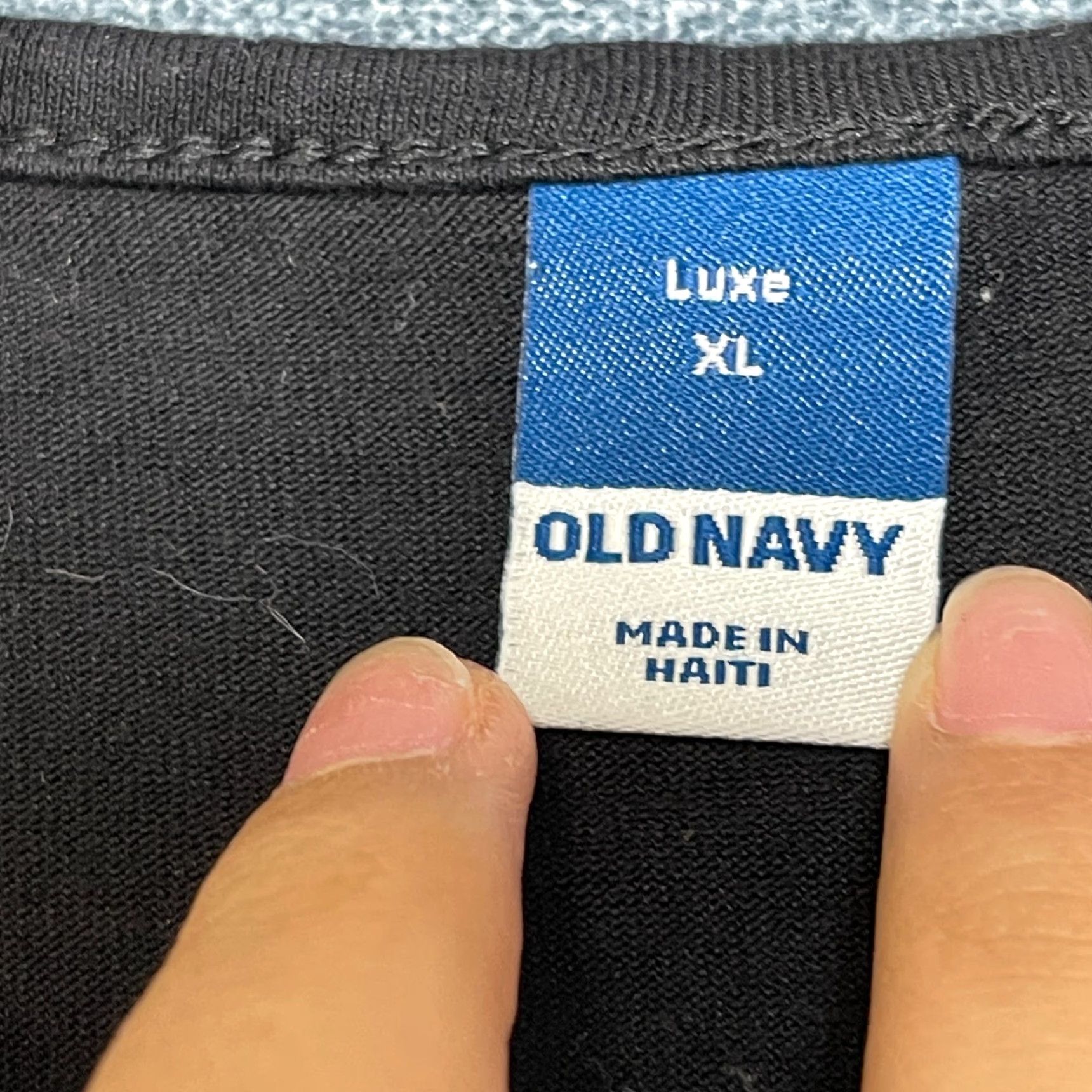 Old Navy Old Navy Luxe T Shirt Womens XL Black Comfortable Stretch You Wear it So Well Size XL / US 12-14 / IT 48-50 - 6 Thumbnail
