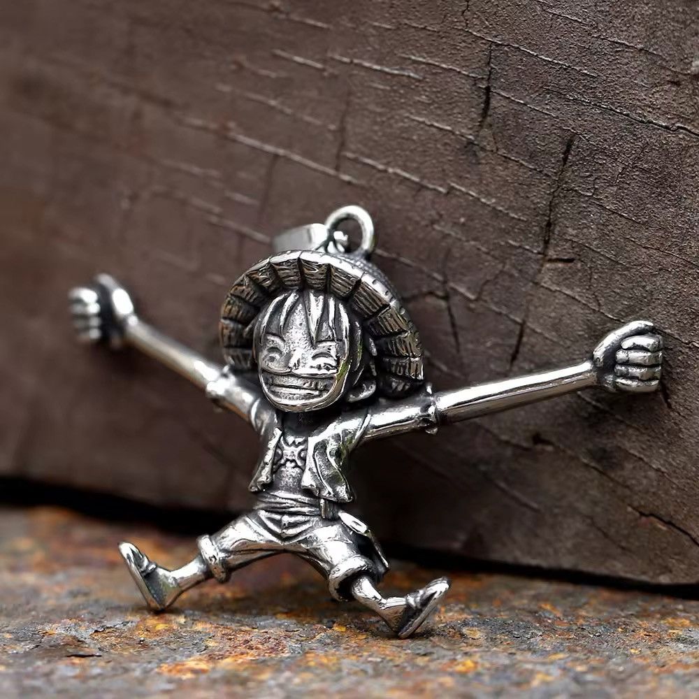 Jewelry Creative 3D Anime Character Pendant Necklace Size ONE SIZE - 3 Thumbnail