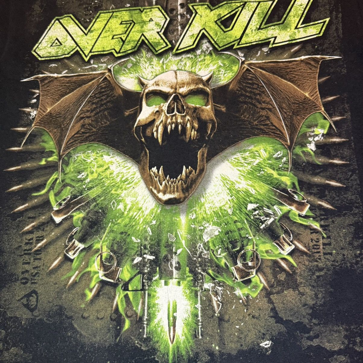 Anvil Overkill Tour 2013 Official Merchandise Tag Anvil Size US M / EU 48-50 / 2 - 4 Thumbnail