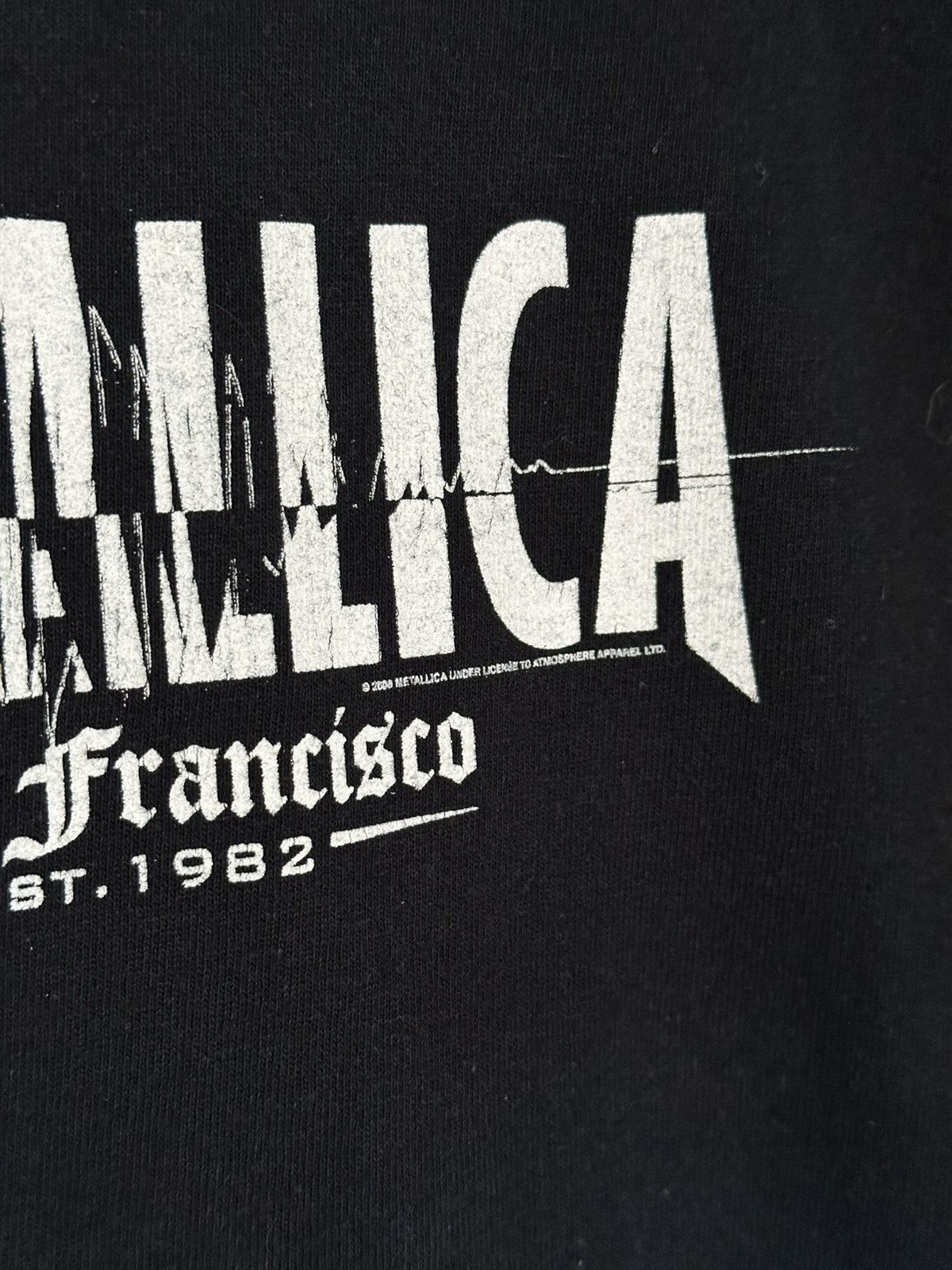 Metallica Vintage Metallica San Francisco 2009 Rare Tee Size US M / EU 48-50 / 2 - 3 Thumbnail