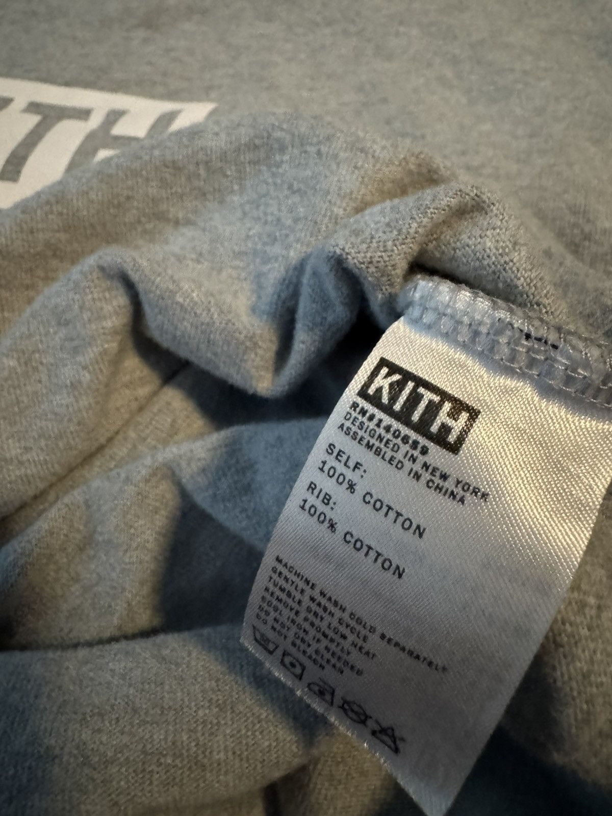 Kith Grey Kith Box-Logo T-shirt Size US S / EU 44-46 / 1 - 4 Thumbnail