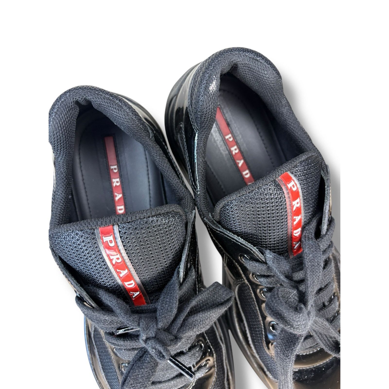 Prada Prada America's Cup Sneakers Black | Size 8UK (9US) Size US 9 / EU 42 - 6 Thumbnail