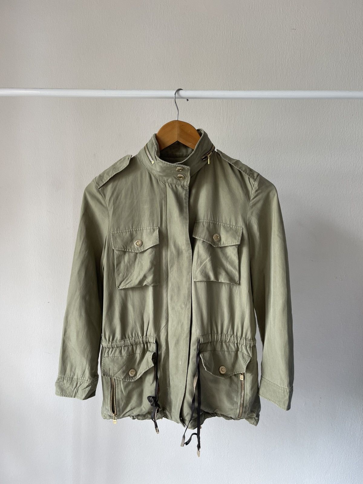 Loro Piana Loro Piana Green Army Jacket Size US S / EU 44-46 / 1 - 4 Thumbnail