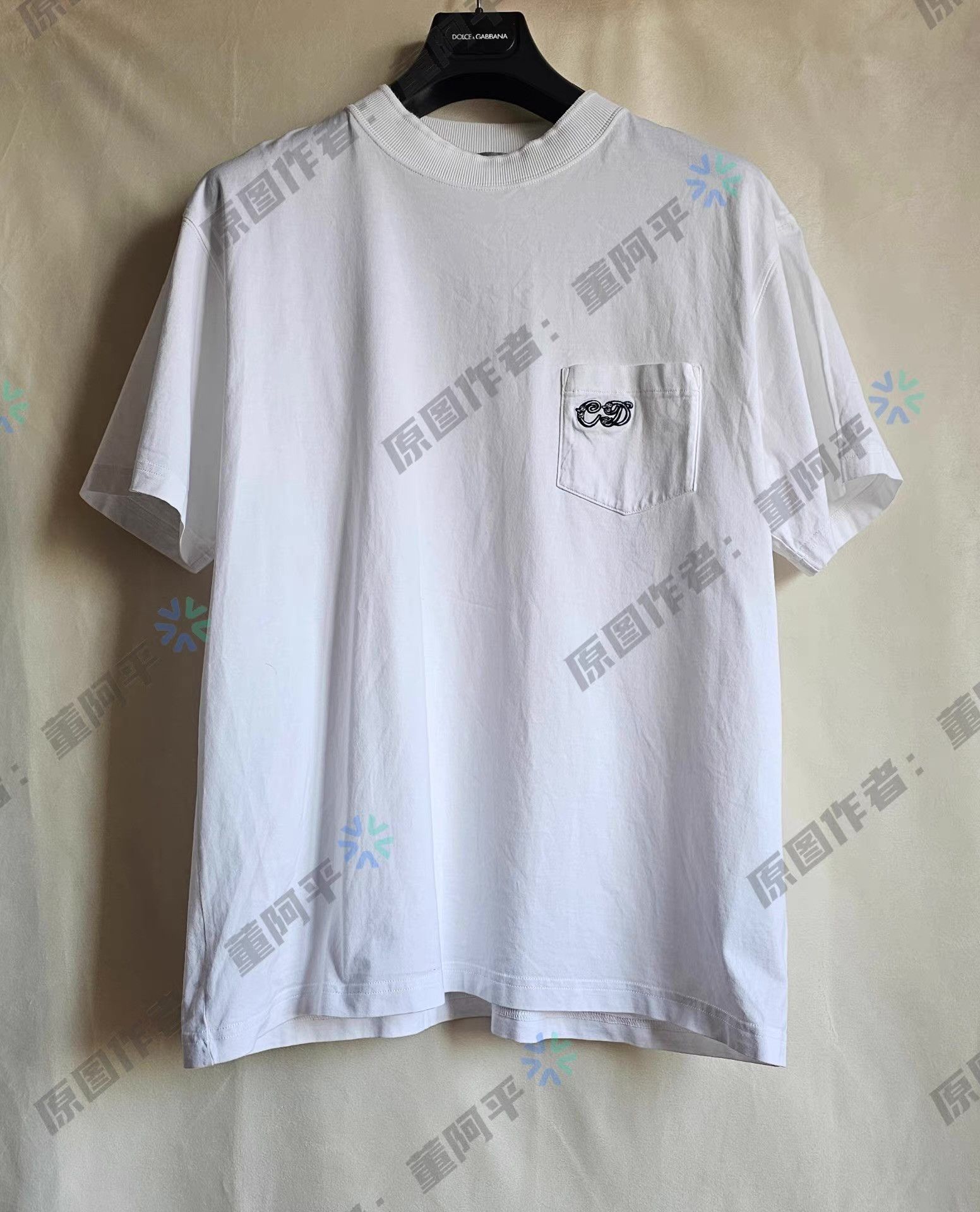 Dior Dior x KennyScharf White CD Embroidered Short-Sleeve T-Shirt Size US XXL / EU 58 / 5 - 1 Thumbnail