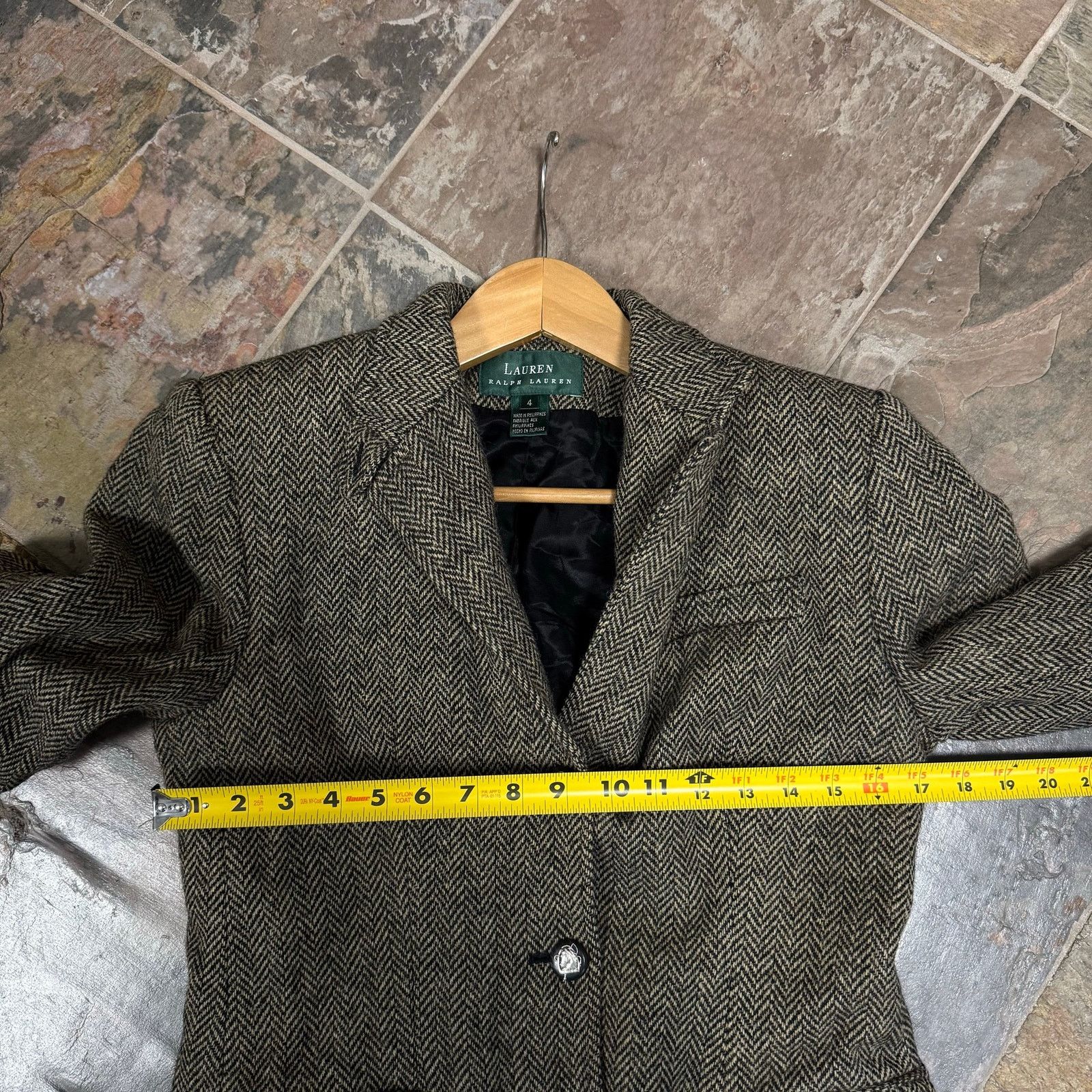 Lauren Ralph Lauren Vintage Lauren Ralph Lauren Blazer Sz Women’s 4 Size S / US 4 / IT 40 - 4 Thumbnail