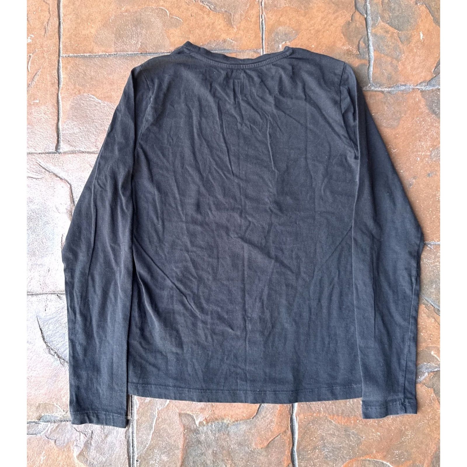 Juicy Couture VINTAGE Juicy Couture Spell Out Long Sleeve Shirt Women’s M Black Size M / US 6-8 / IT 42-44 - 3 Thumbnail