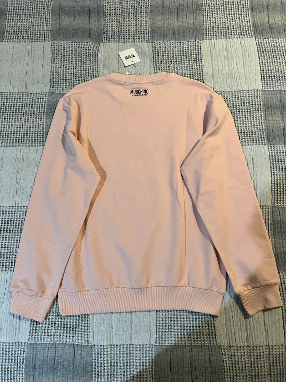 Moschino Moschino Logo-Tape Crew Sweatshirt Size US S / EU 44-46 / 1 - 2 Thumbnail