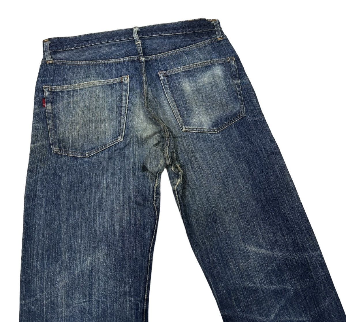 Japanese Brand × Stevenson Overall Co. RETRO CRAFT OVERALL SELVEDGE DENIM JAPANESE JEANS Size US 35 - 5 Thumbnail