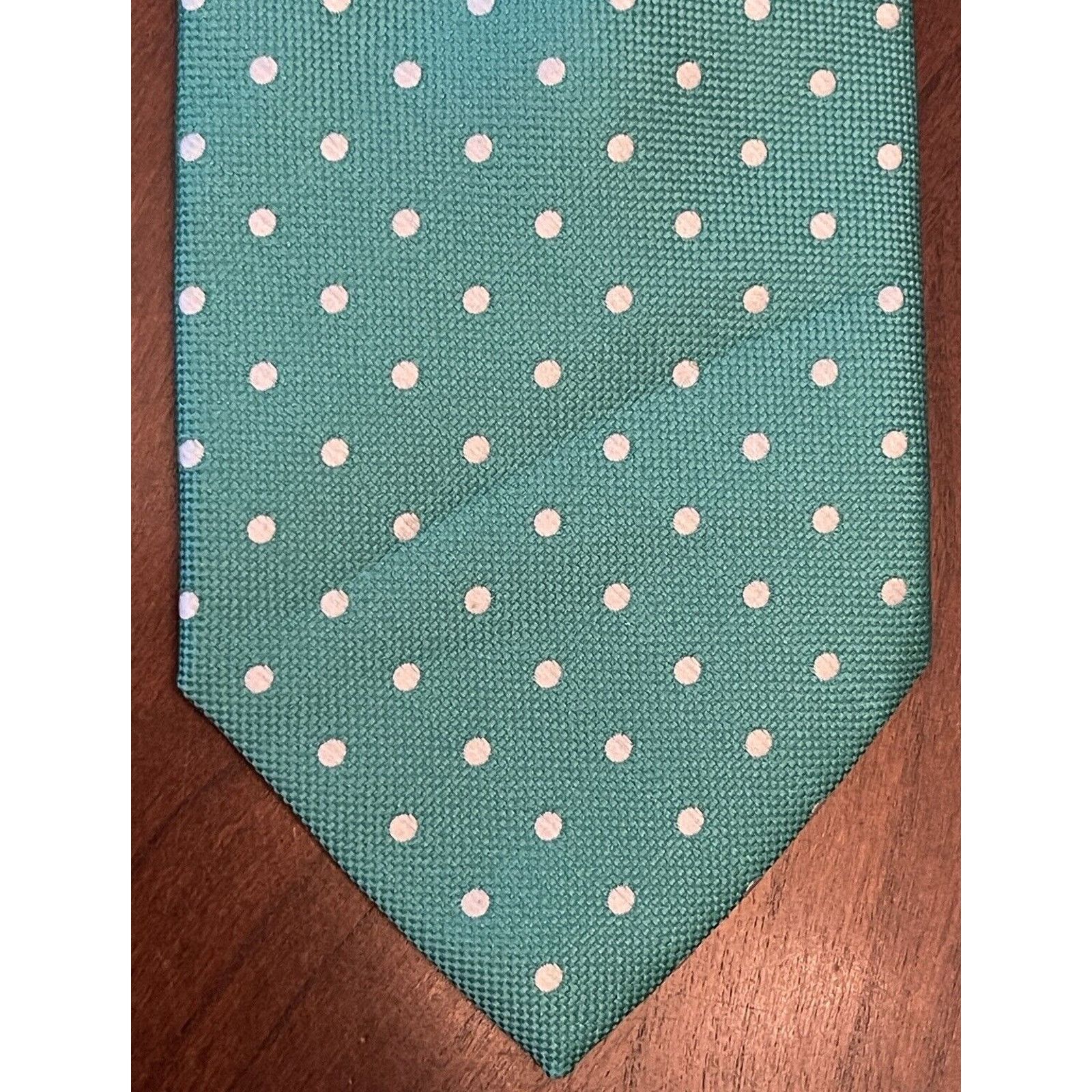 Izod Izod Green 100% Polyester Men’s Neck Tie Made In China Size ONE SIZE - 1 Thumbnail