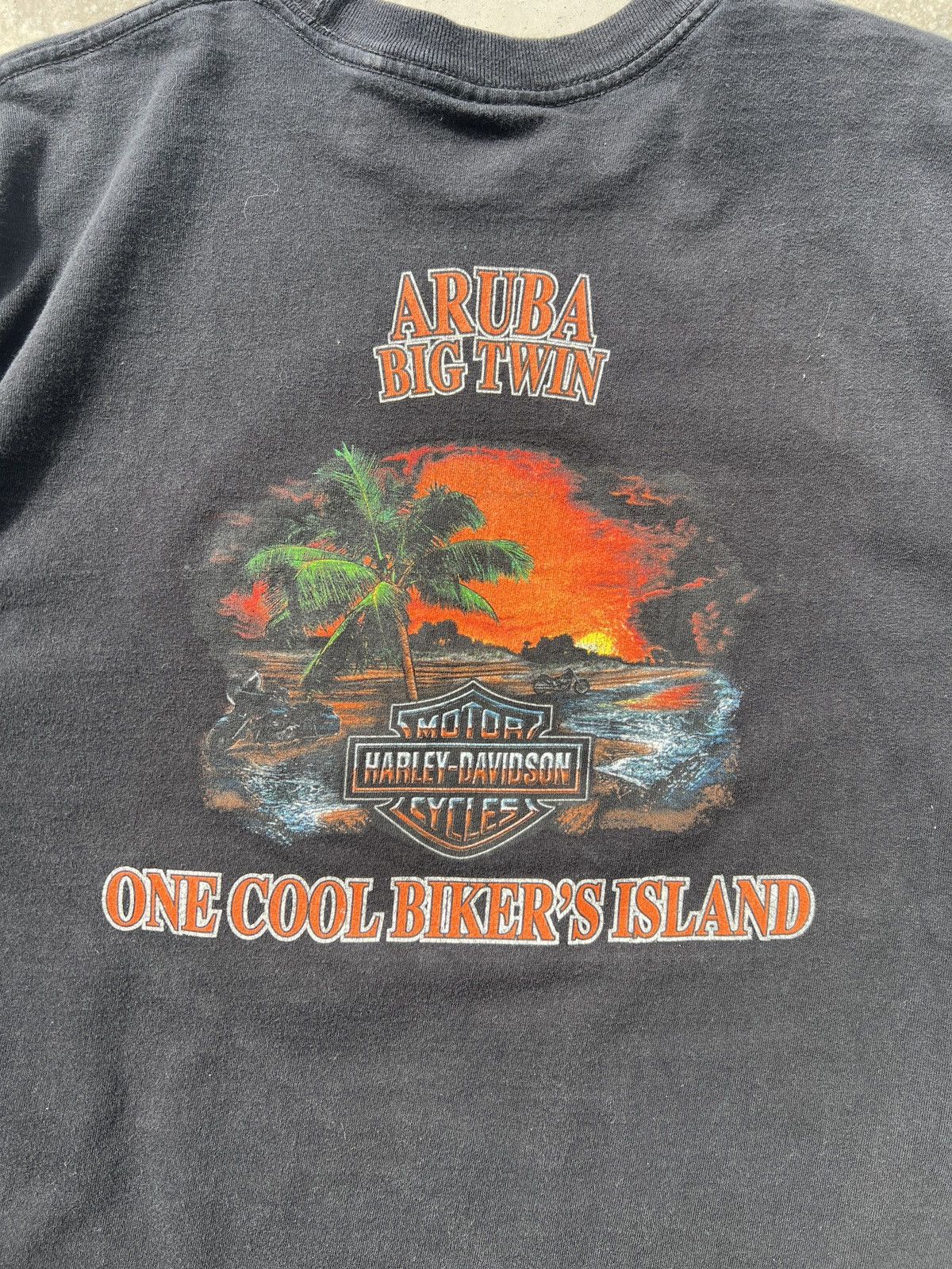 Harley Davidson Vintage Y2K Harley Davidson Tee Shirt Size US XL / EU 56 / 4 - 5 Thumbnail