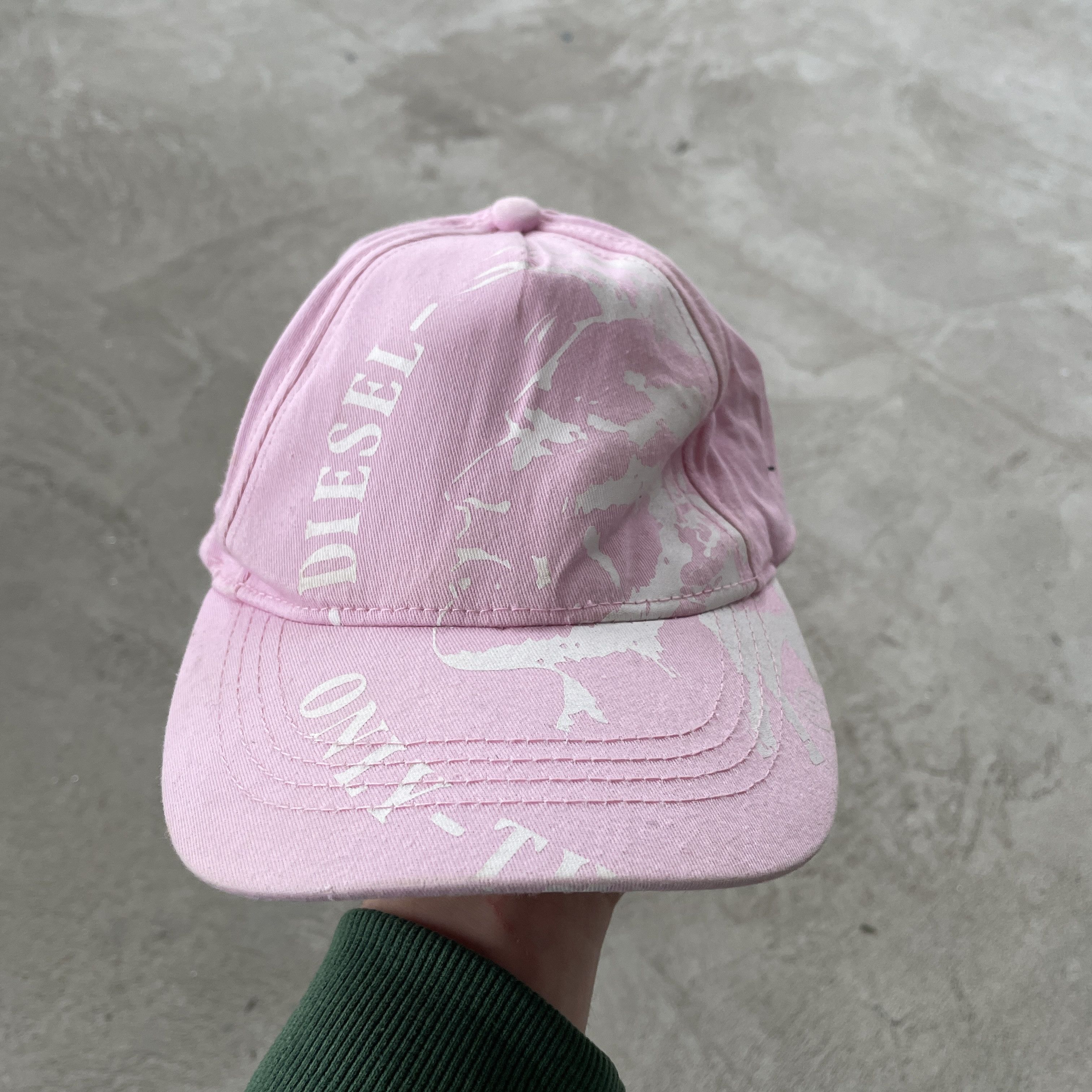 Diesel Vintage 90s Diesel Face Cap Size ONE SIZE - 2 Thumbnail